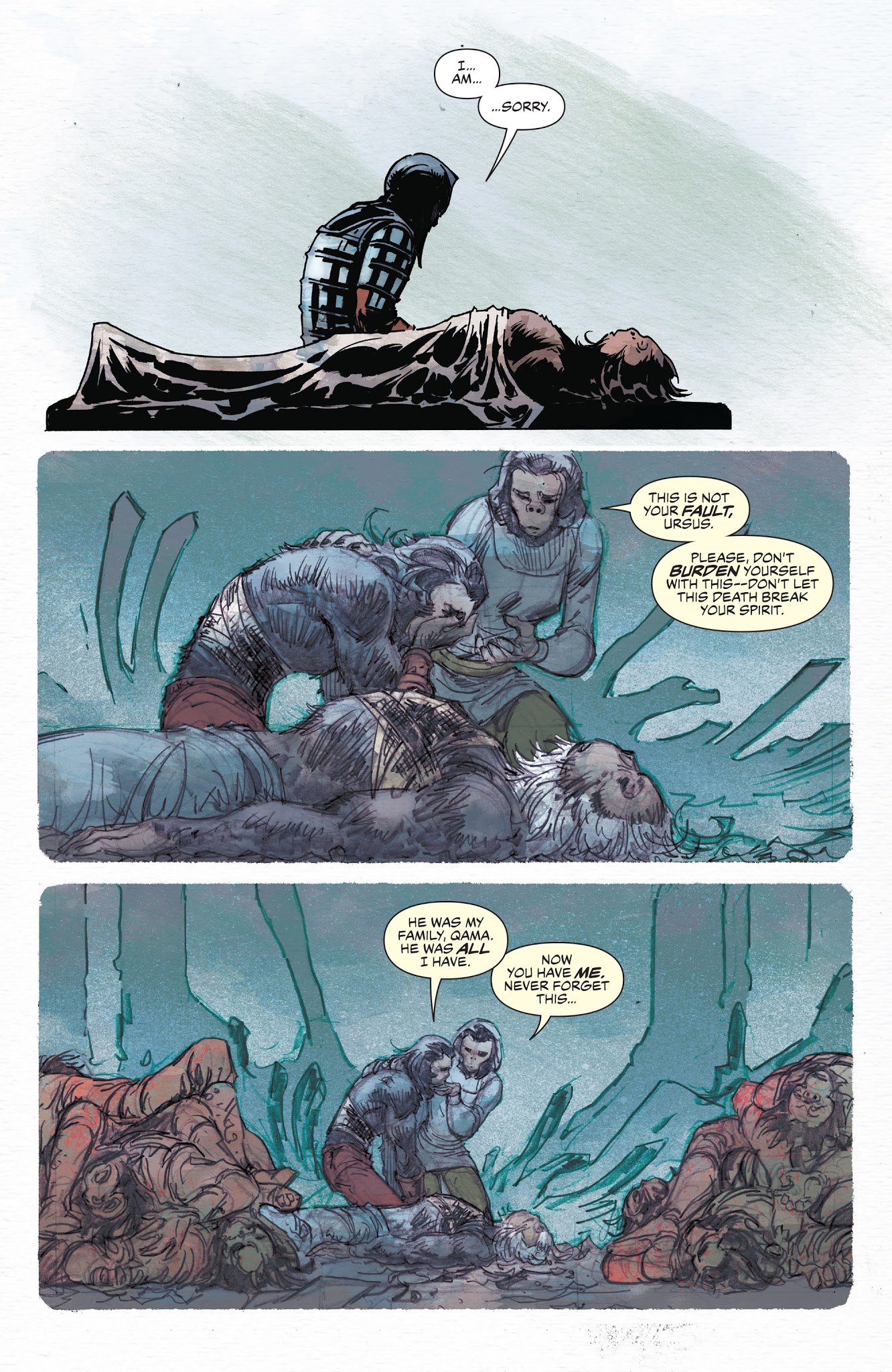Read online Planet of the Apes: Ursus comic -  Issue #5 - 21