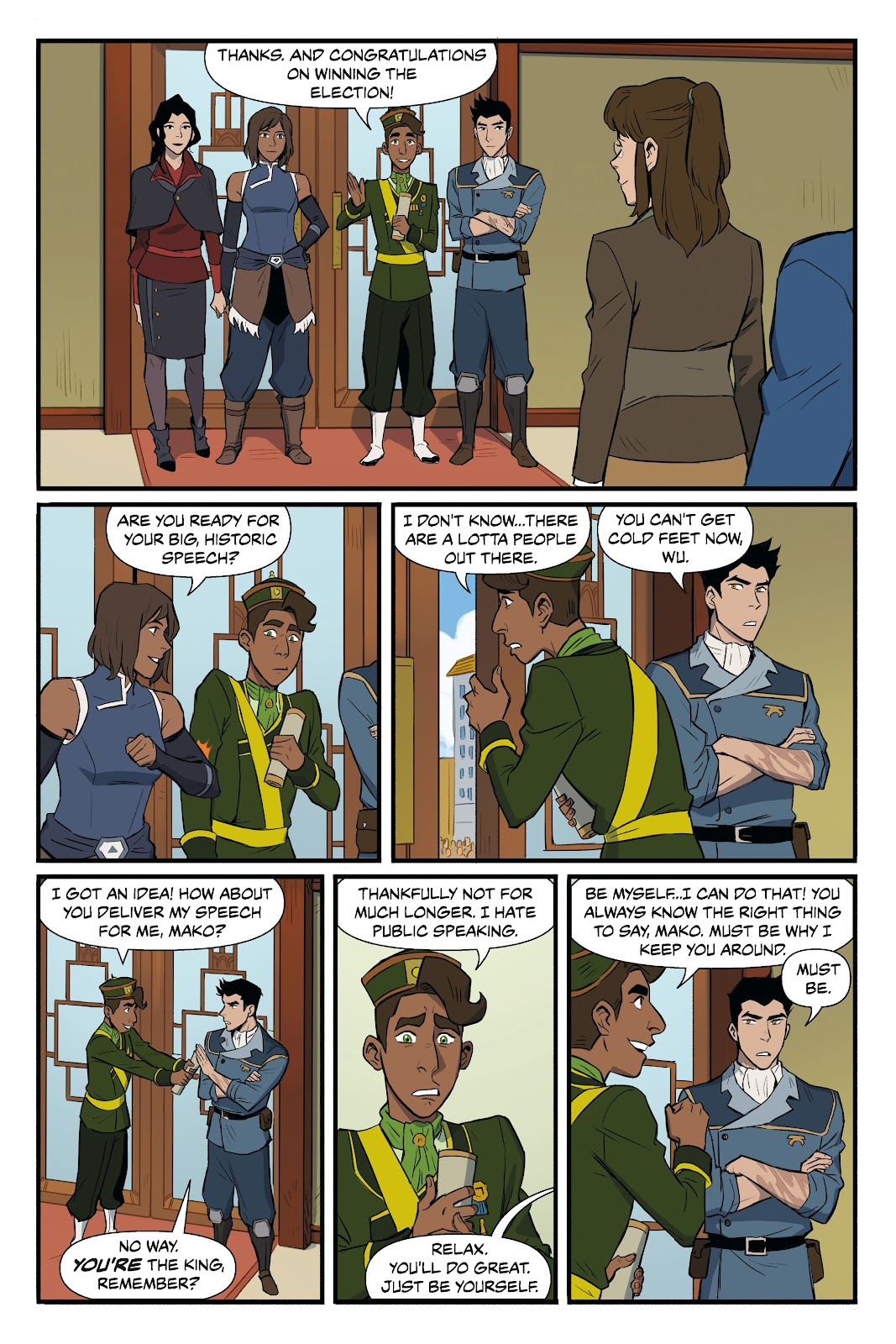 Nickelodeon The Legend of Korra: Ruins of the Empire issue TPB 1 - Page 12