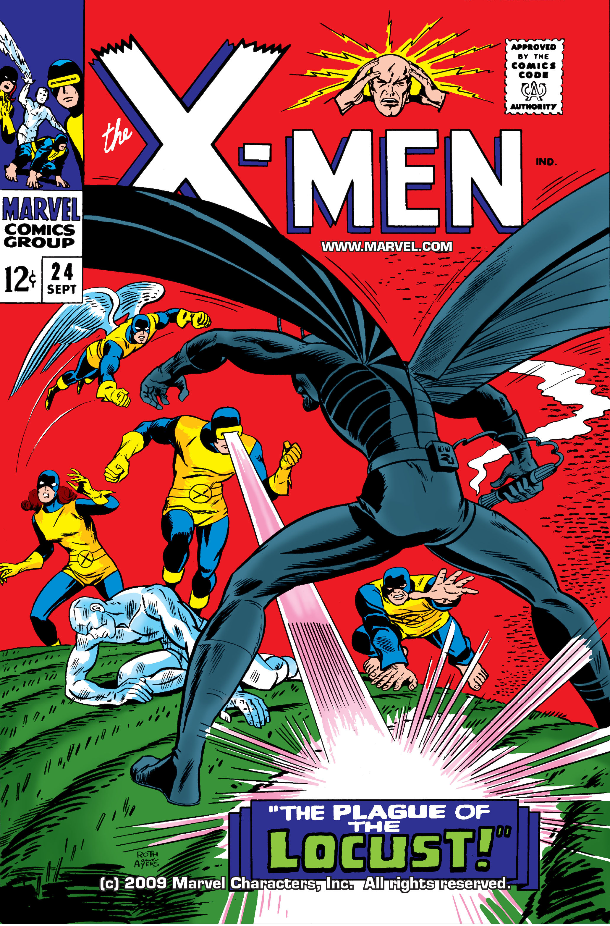 Read online Uncanny X-Men (1963) comic -  Issue #24 - 1