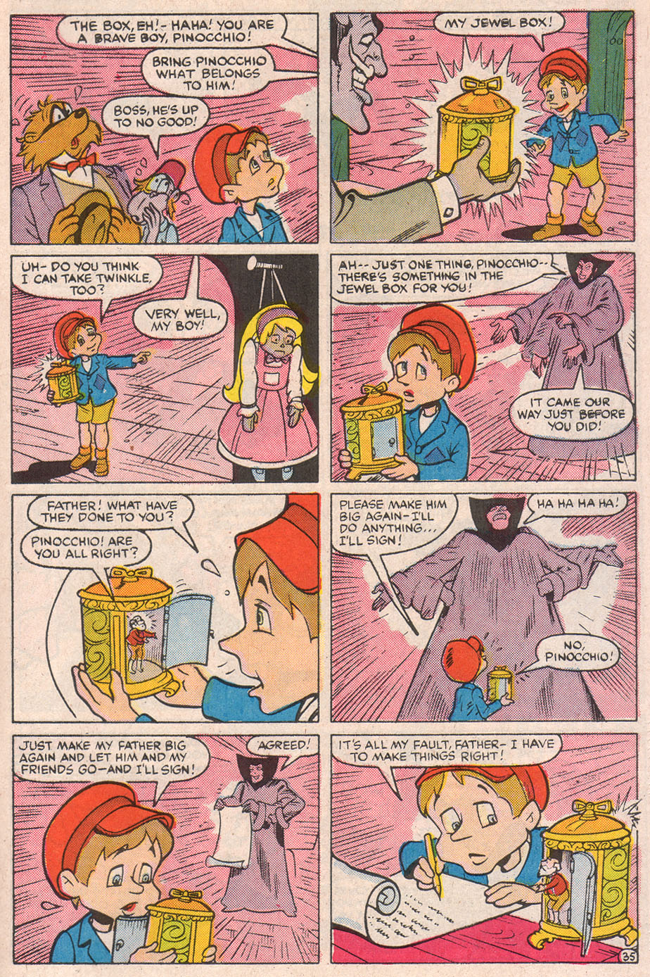 Read online Pinocchio and the Emperor of the Night comic -  Issue # Full - 42