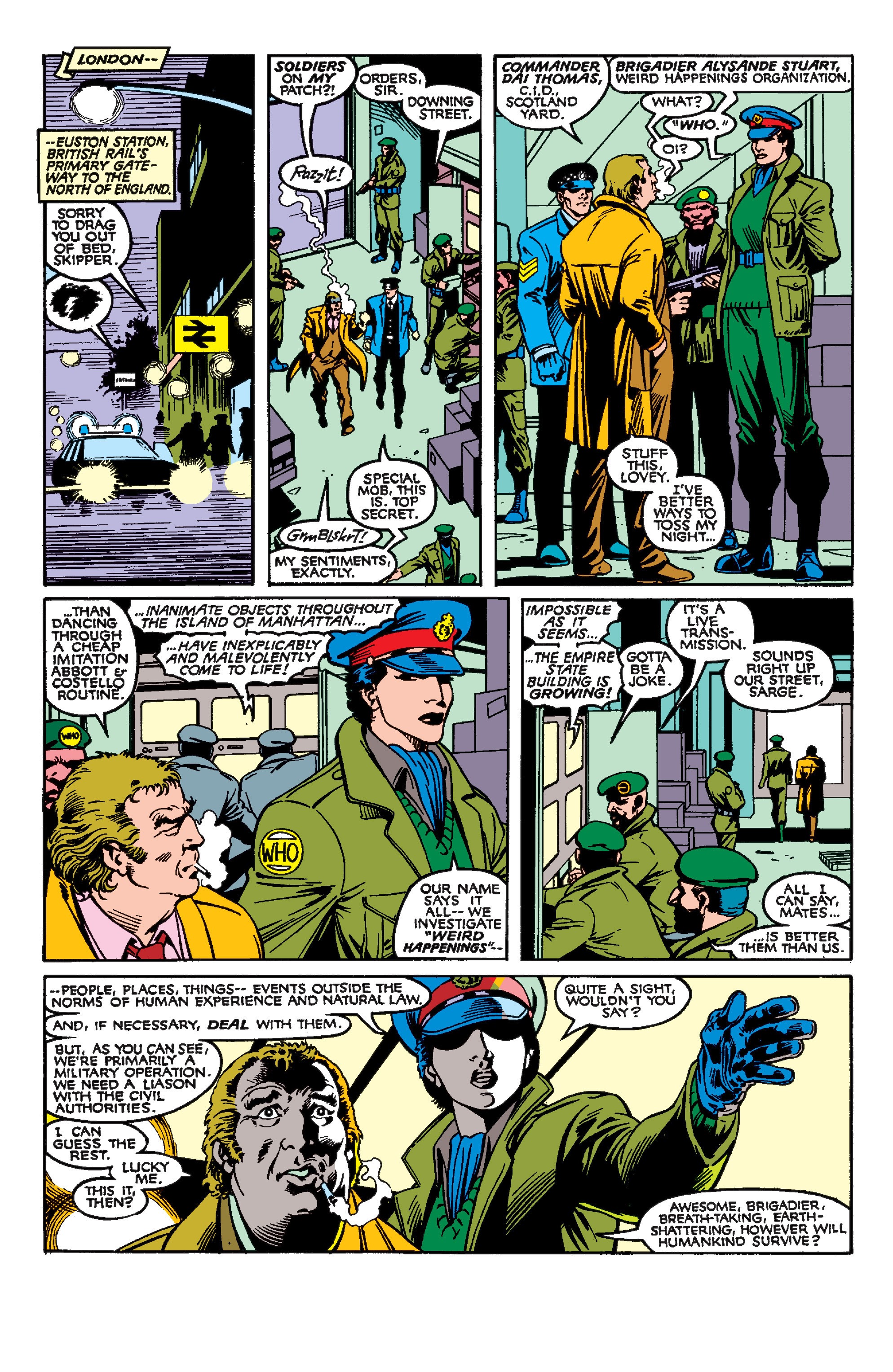 Read online Excalibur (1988) comic -  Issue #6 - 6