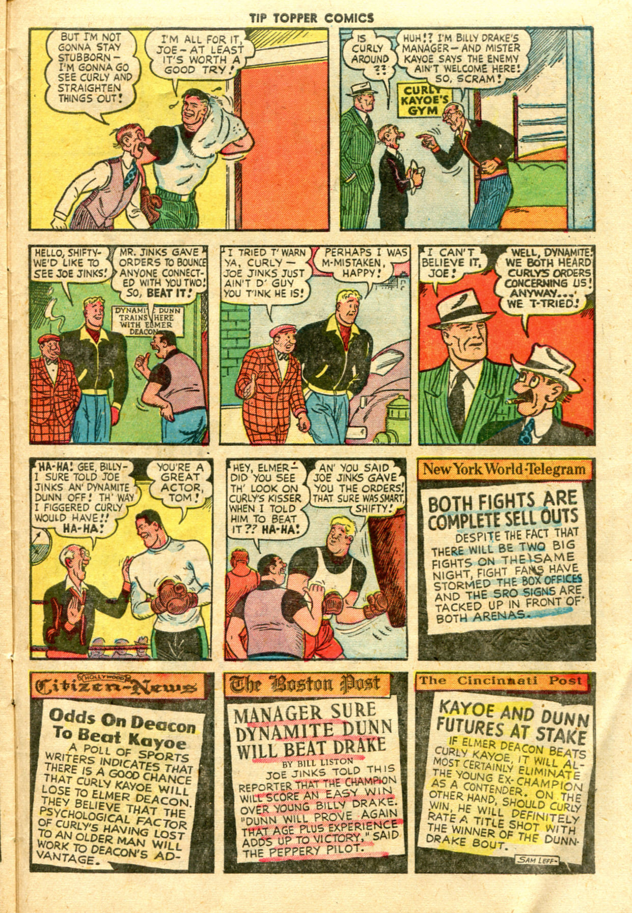 Read online Tip Topper Comics comic -  Issue #12 - 27