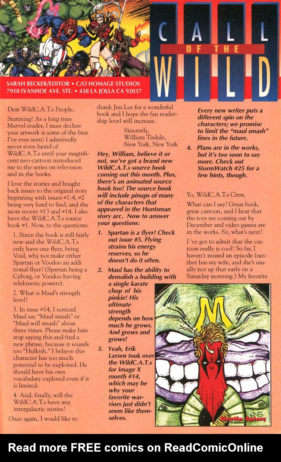 Read online WildC.A.T.s: Covert Action Teams comic -  Issue #15 - 32