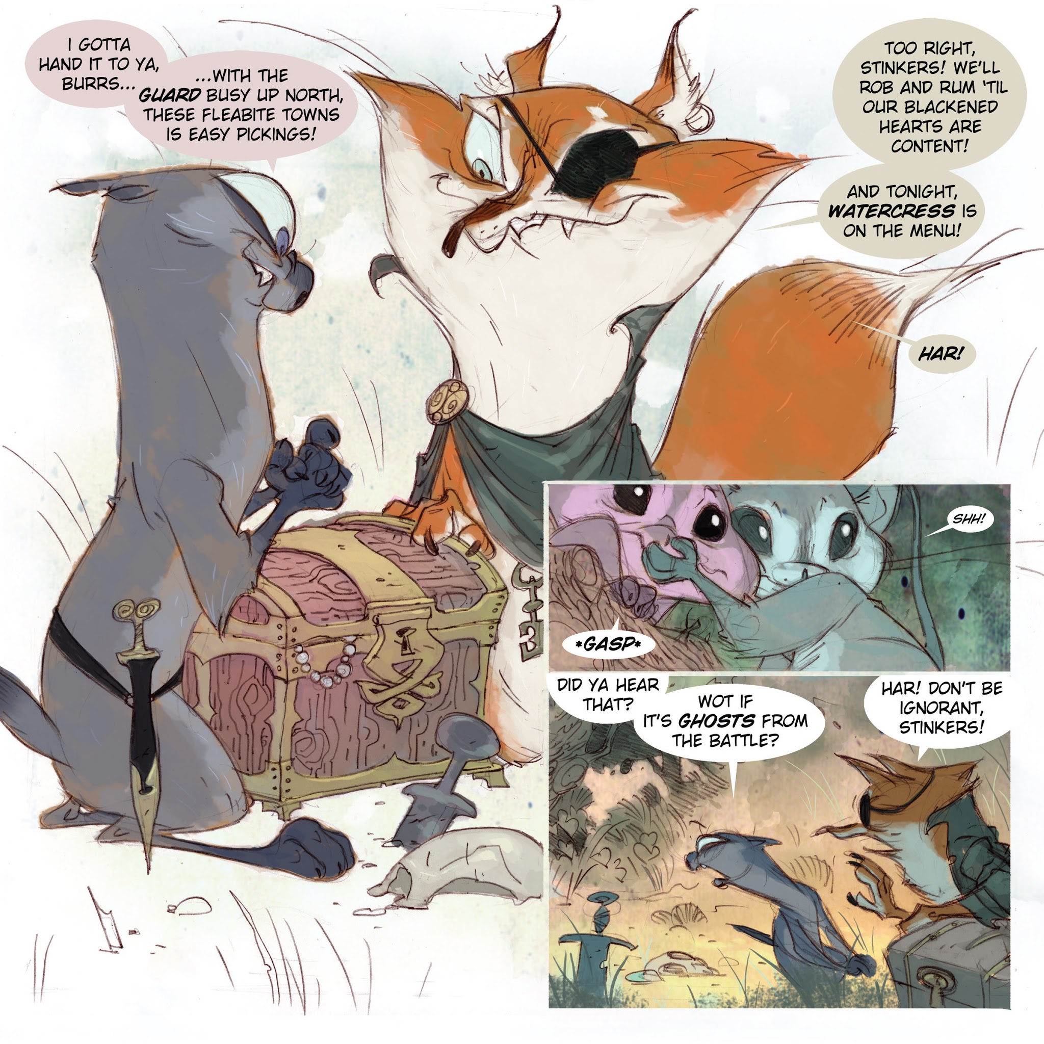 Read online Mouse Guard: Legends of the Guard Volume Two comic -  Issue # TPB - 31