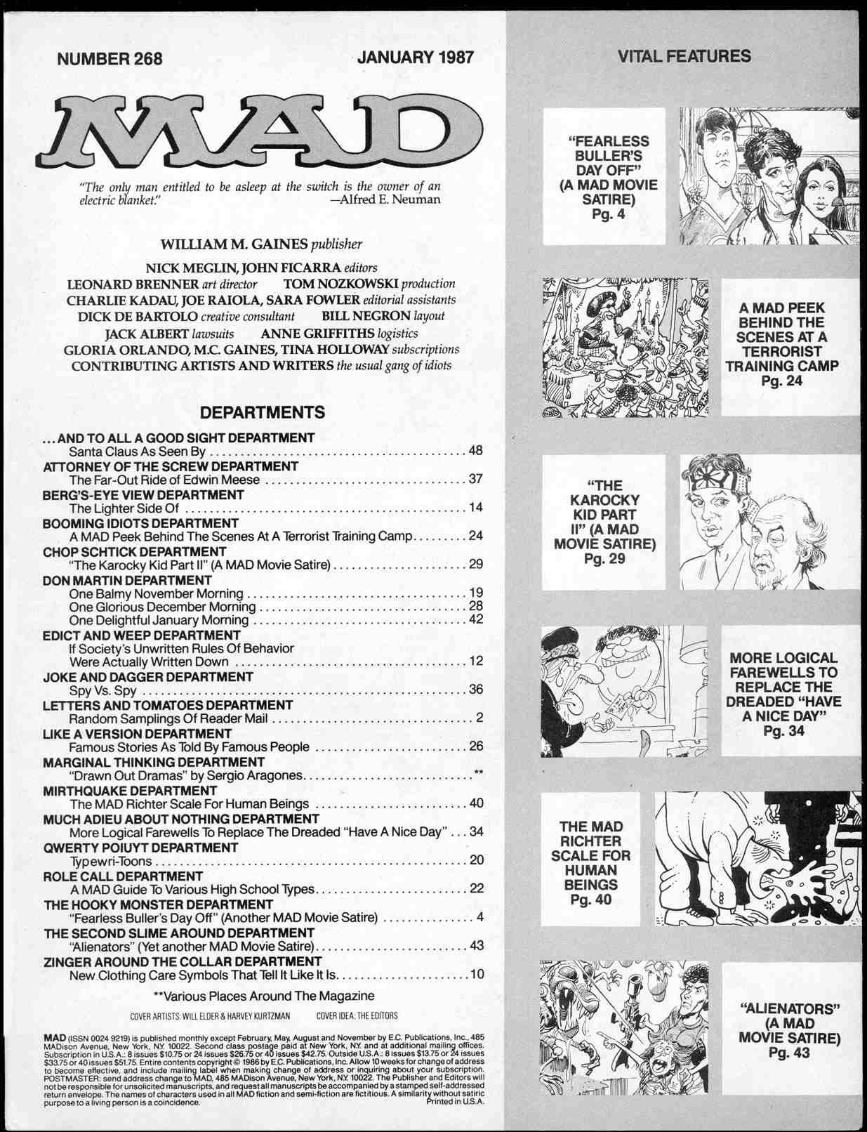 Read online MAD comic -  Issue #268 - 3