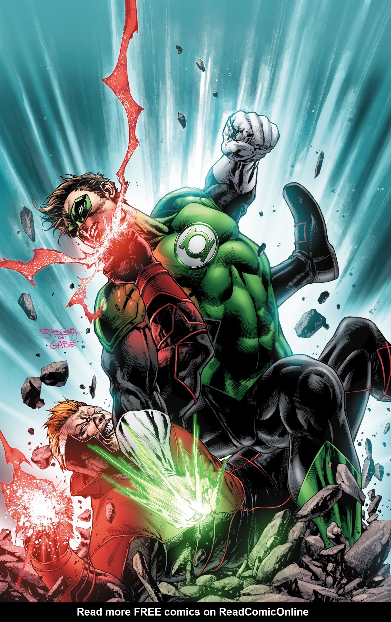 Read online Green Lantern: Lights Out comic -  Issue # TPB - 111