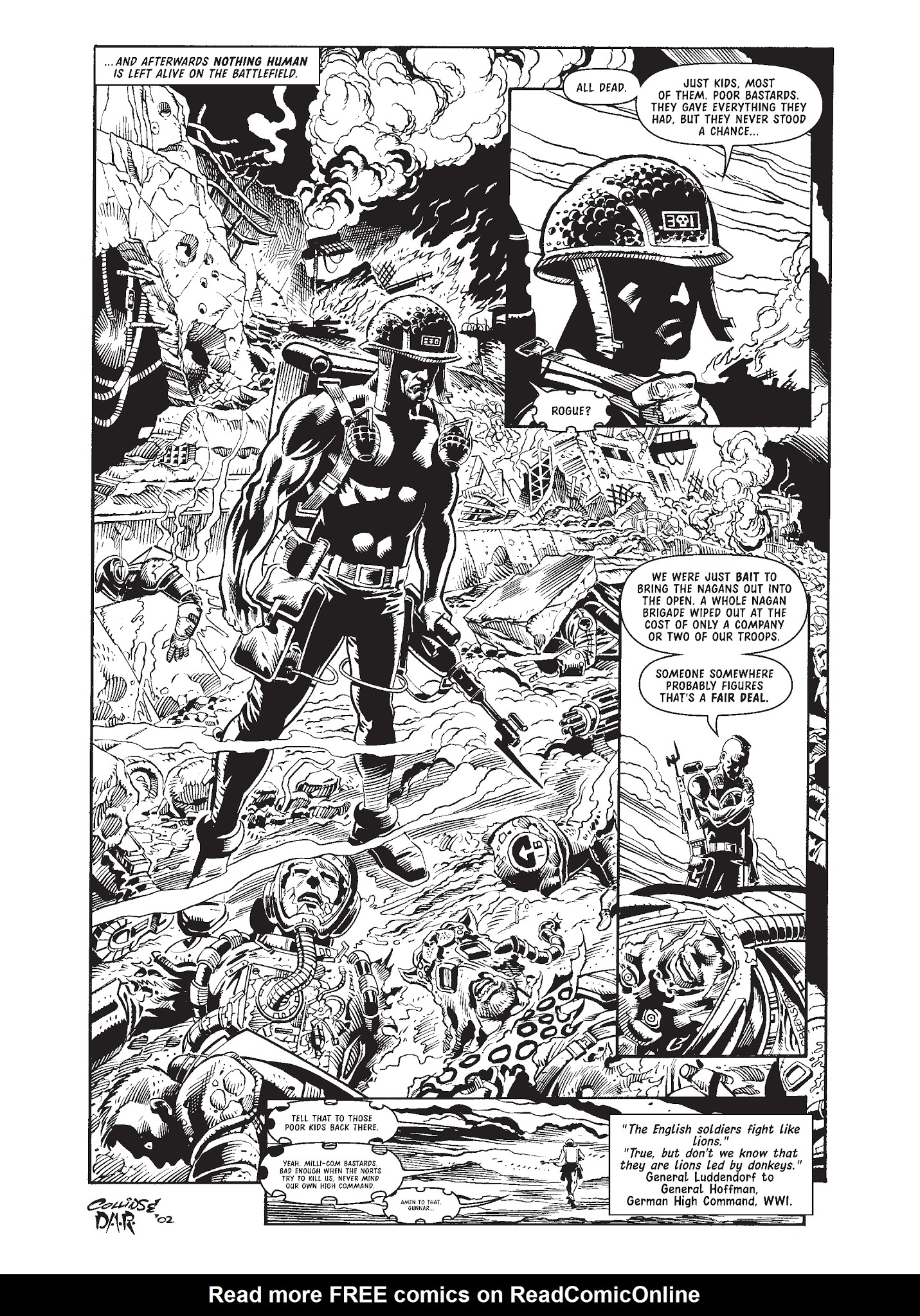 Read online Rogue Trooper: Tales of Nu-Earth comic -  Issue # TPB 4 - 114