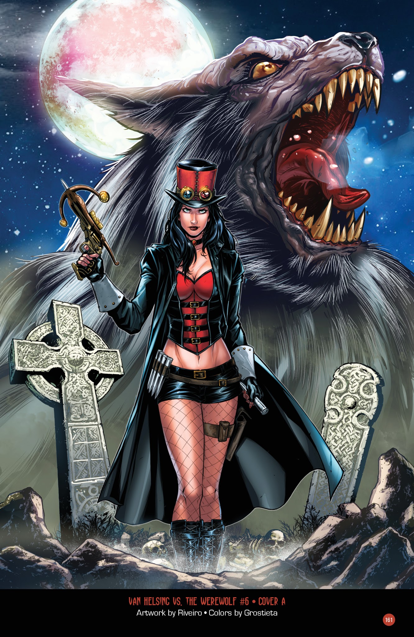 Read online Van Helsing vs. Werewolf comic -  Issue # _TPB 1 - 161