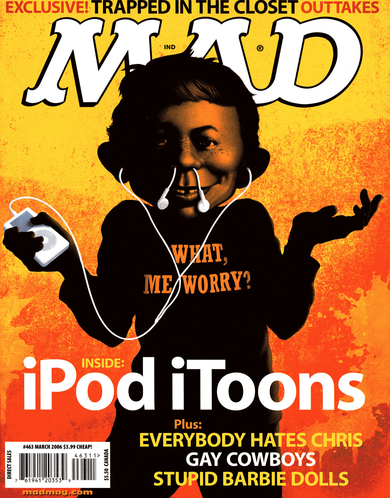 Read online MAD comic -  Issue #463 - 1