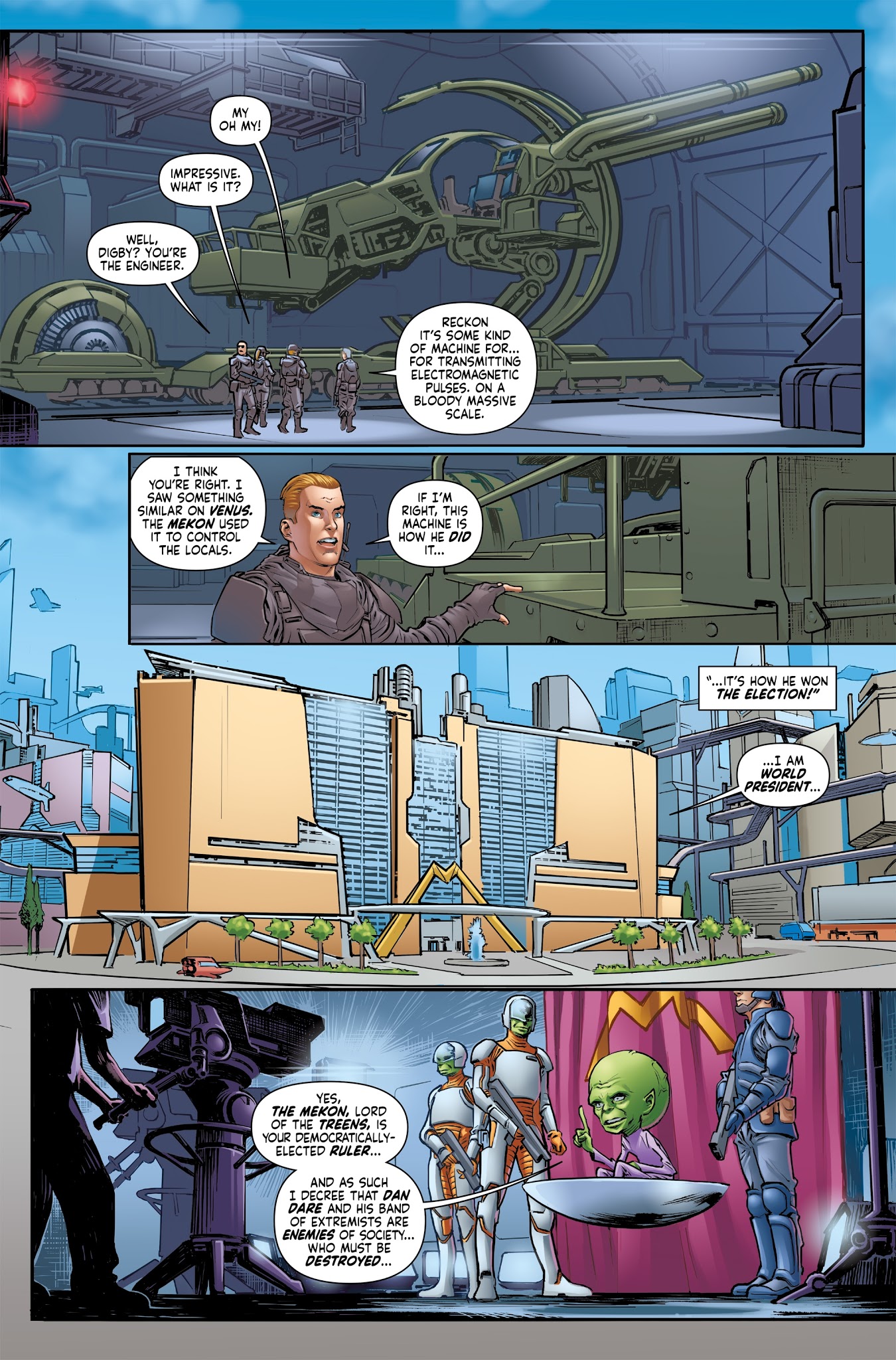 Read online Dan Dare (2017) comic -  Issue #1 - 6