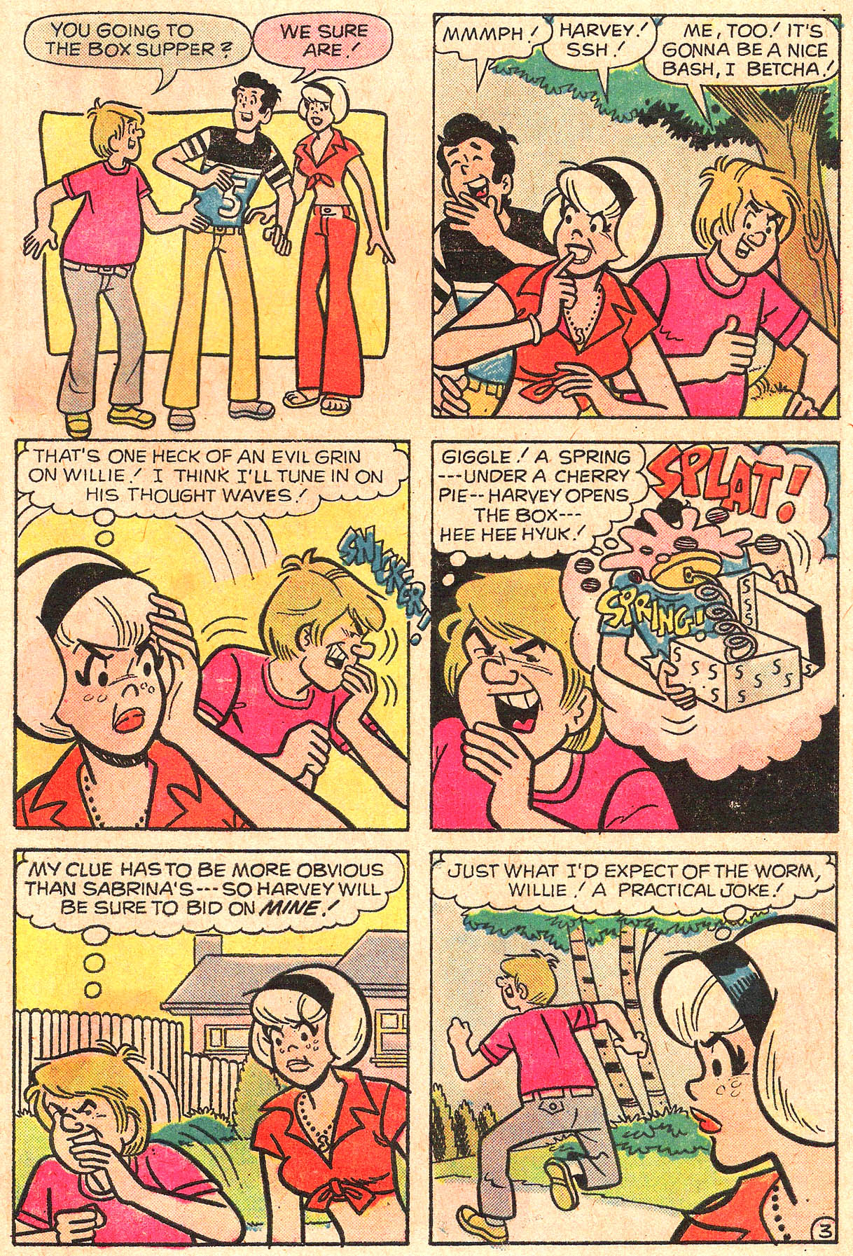 Read online Sabrina The Teenage Witch (1971) comic -  Issue #29 - 31