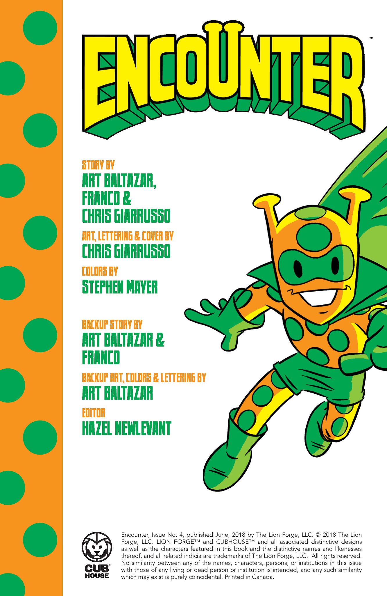 Read online Encounter comic -  Issue #4 - 2
