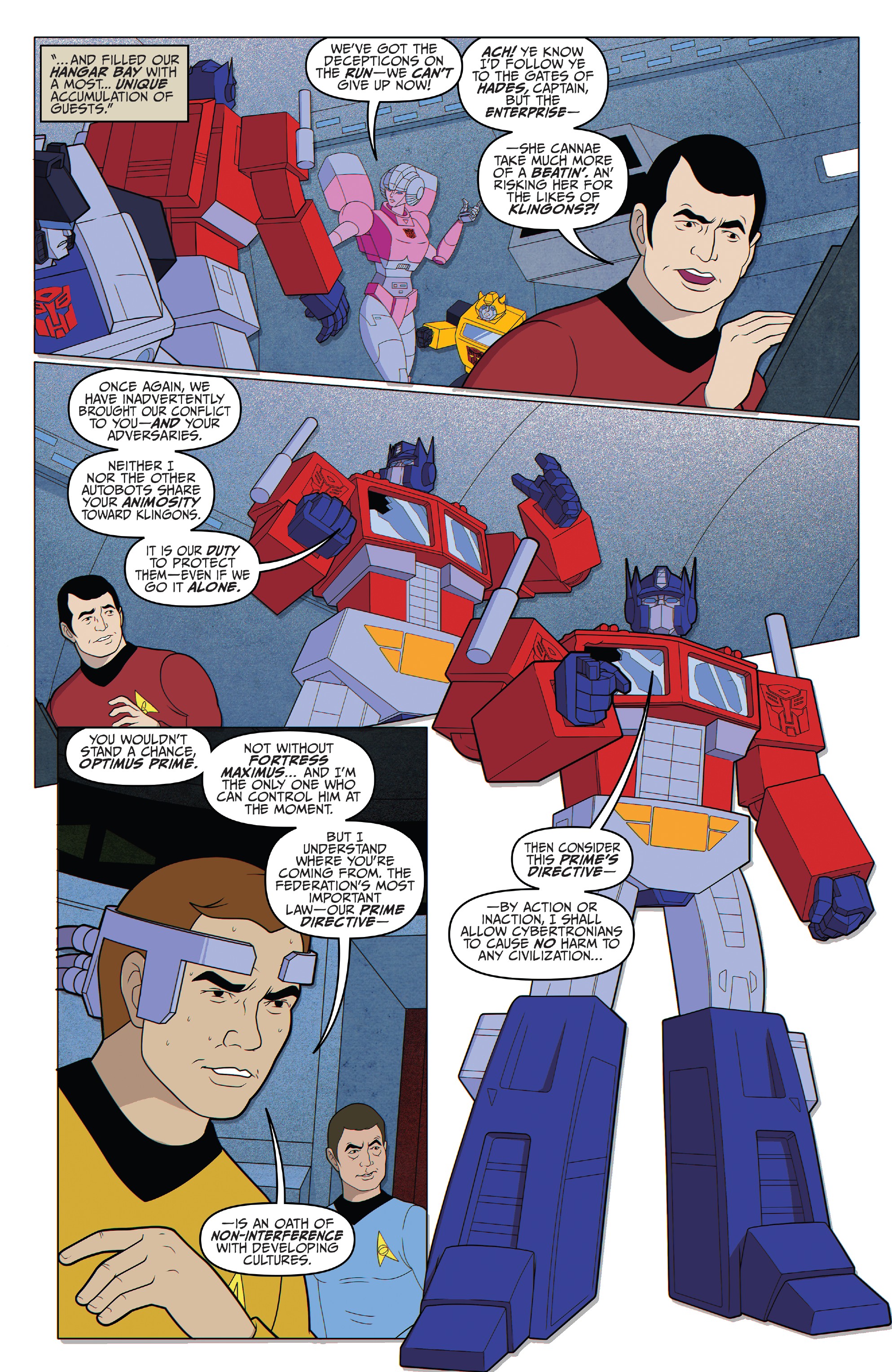 Read online Star Trek vs. Transformers comic -  Issue #5 - 4