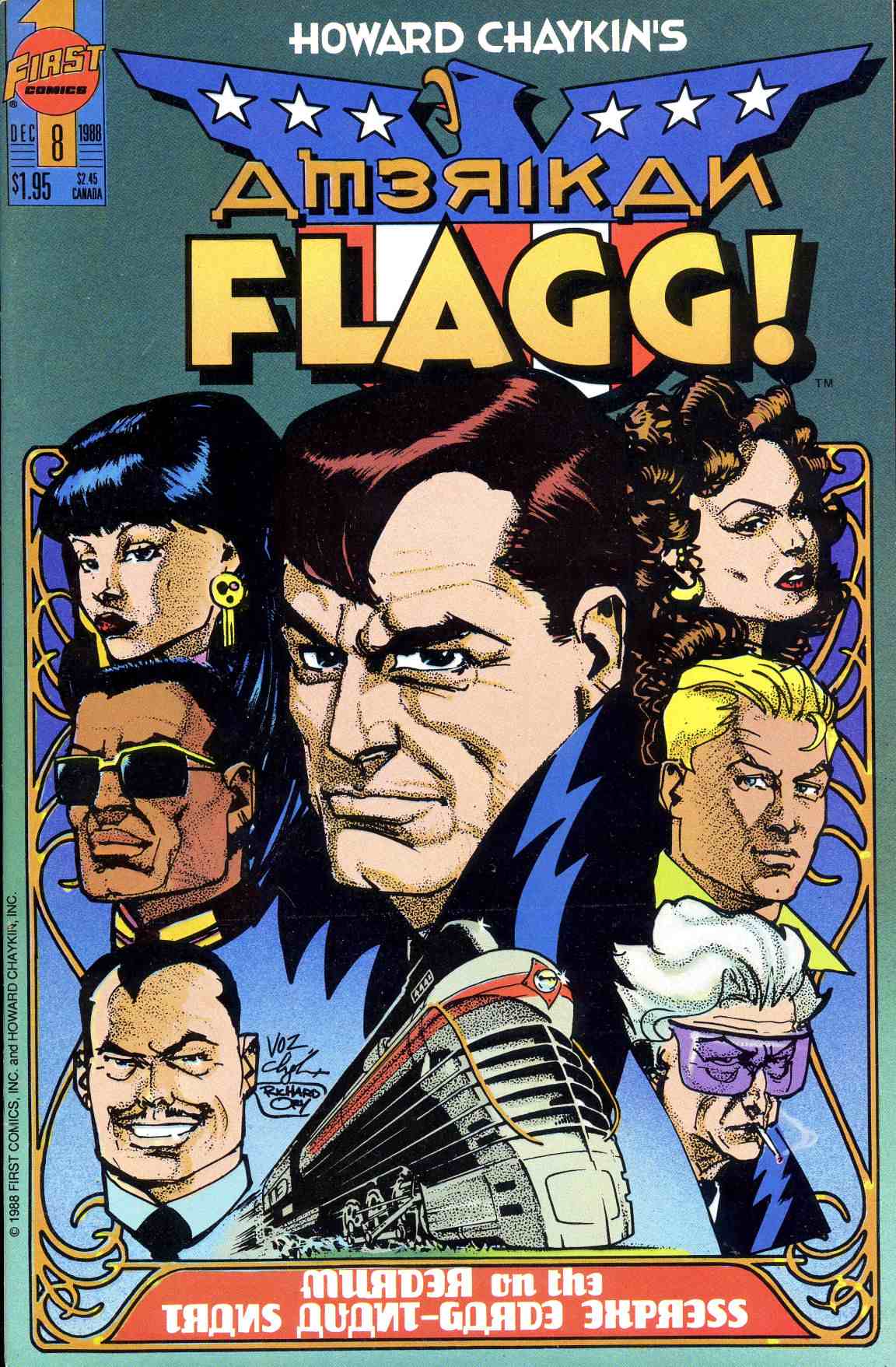Read online Howard Chaykin's American Flagg comic -  Issue #8 - 1
