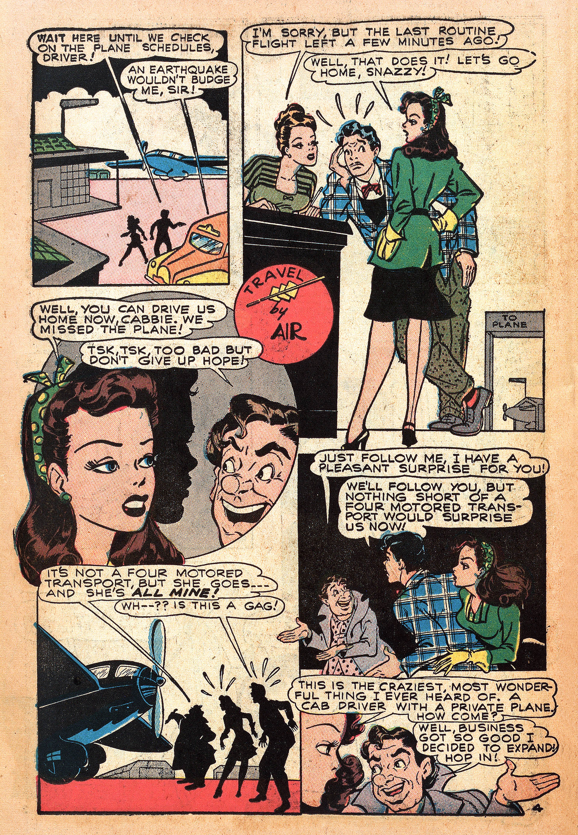 Read online Willie Comics (1946) comic -  Issue #9 - 38