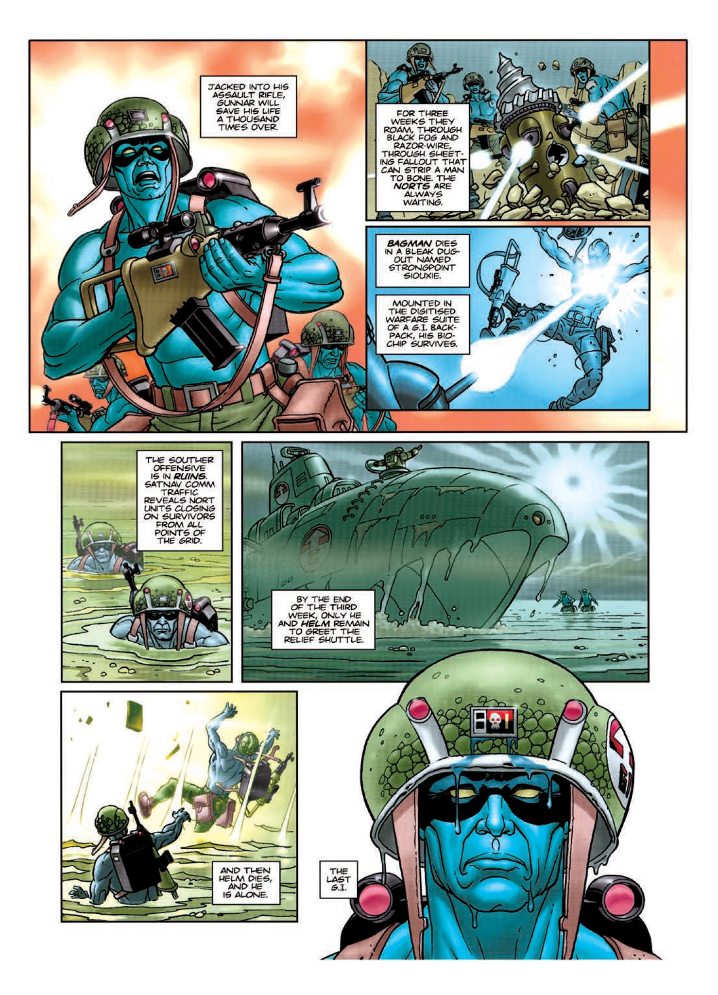 Read online Rogue Trooper: Tales of Nu-Earth comic -  Issue # TPB 4 - 62