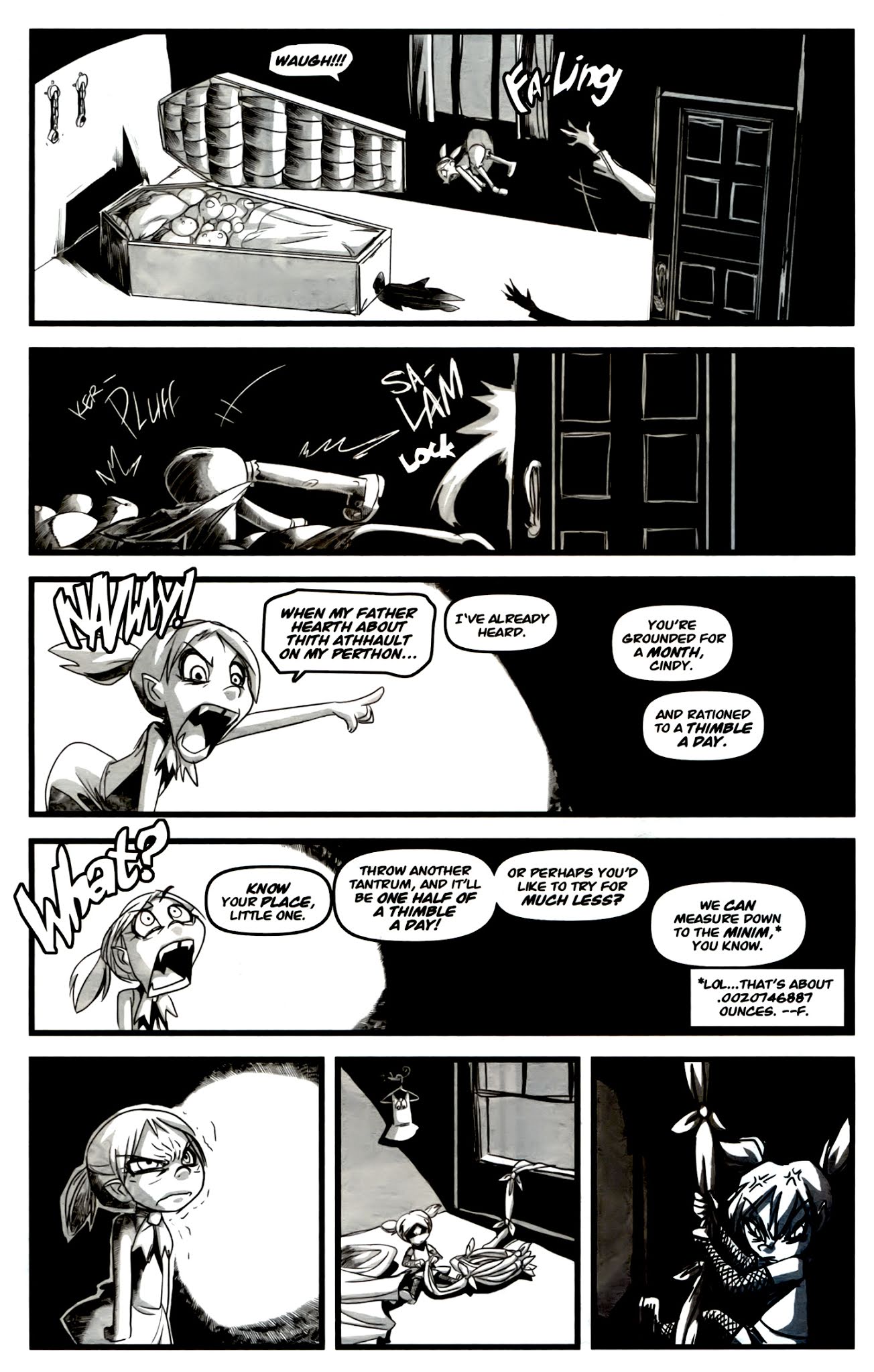 Read online The Littlest Zombie vs The Littlest Vampire comic -  Issue # Full - 6