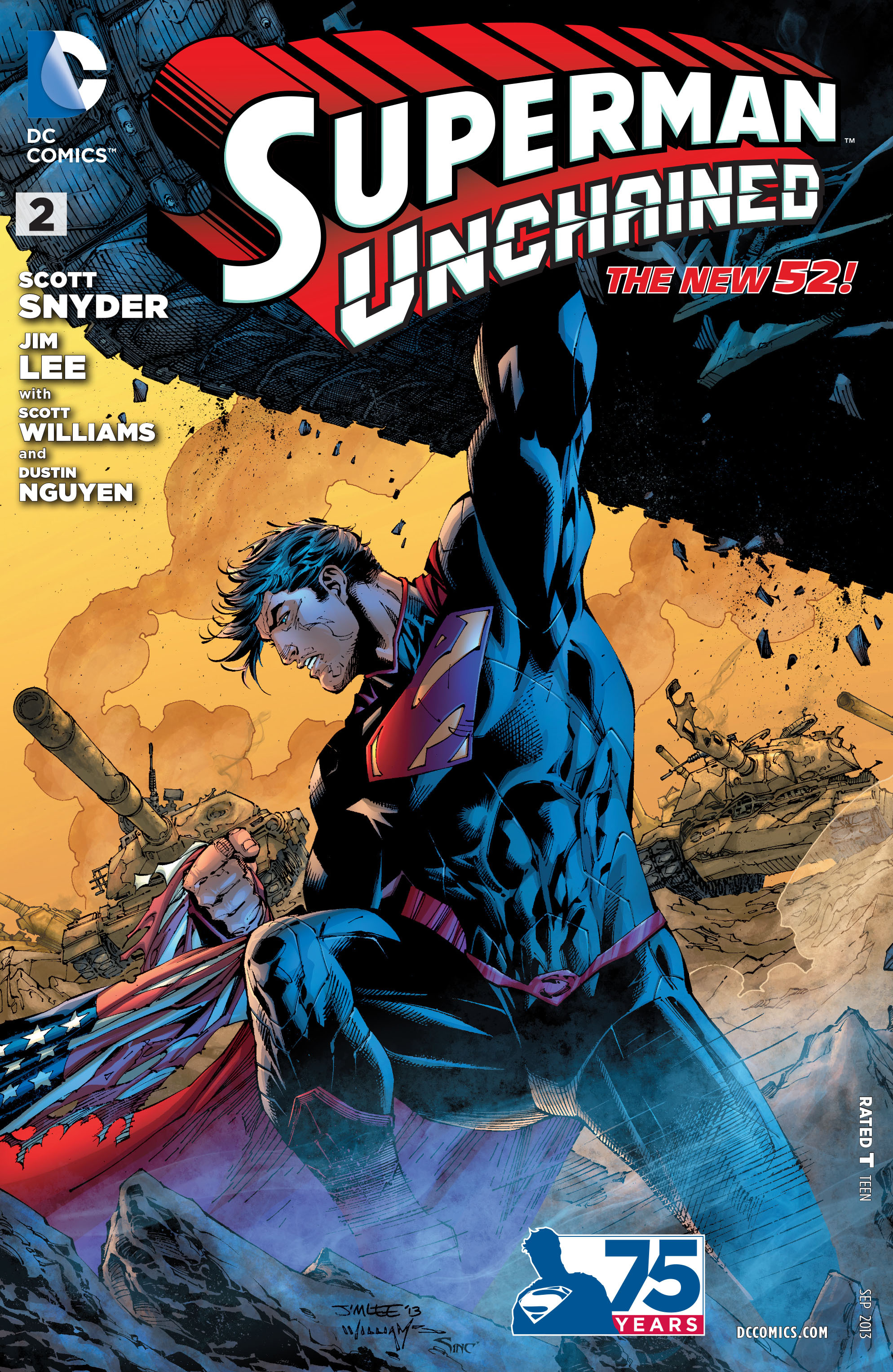 Read online Superman Unchained (2013) comic -  Issue #2 - 1