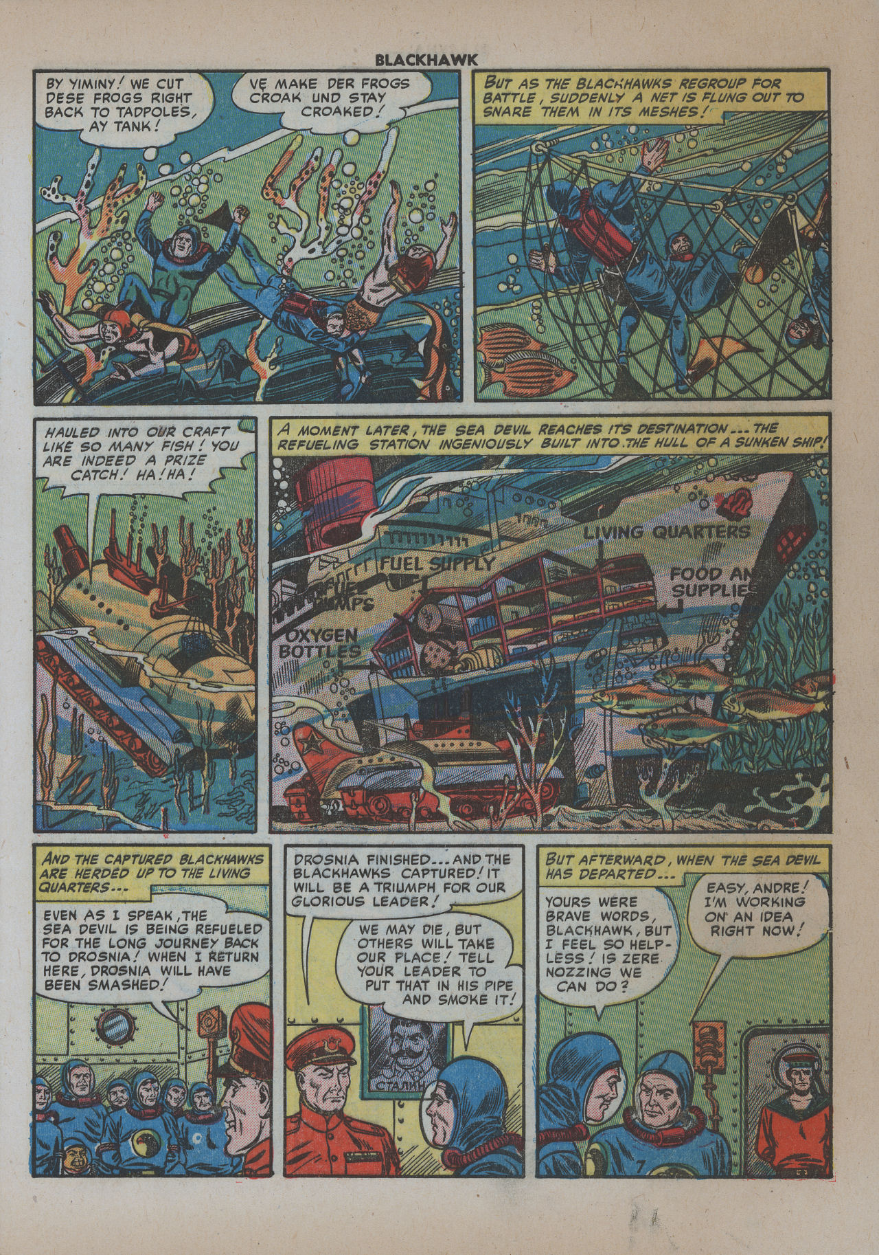 Read online Blackhawk (1957) comic -  Issue #59 - 9