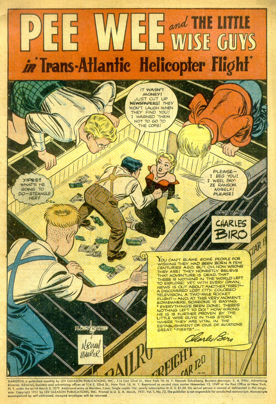 Read online Daredevil (1941) comic -  Issue #72 - 3