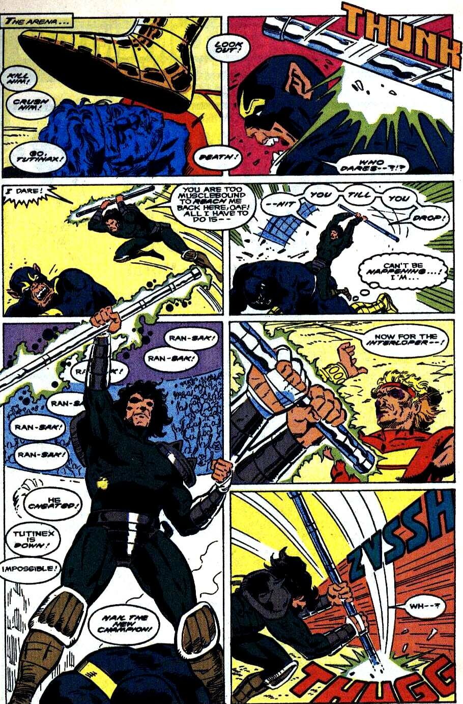 Read online Quasar comic -  Issue #12 - 21