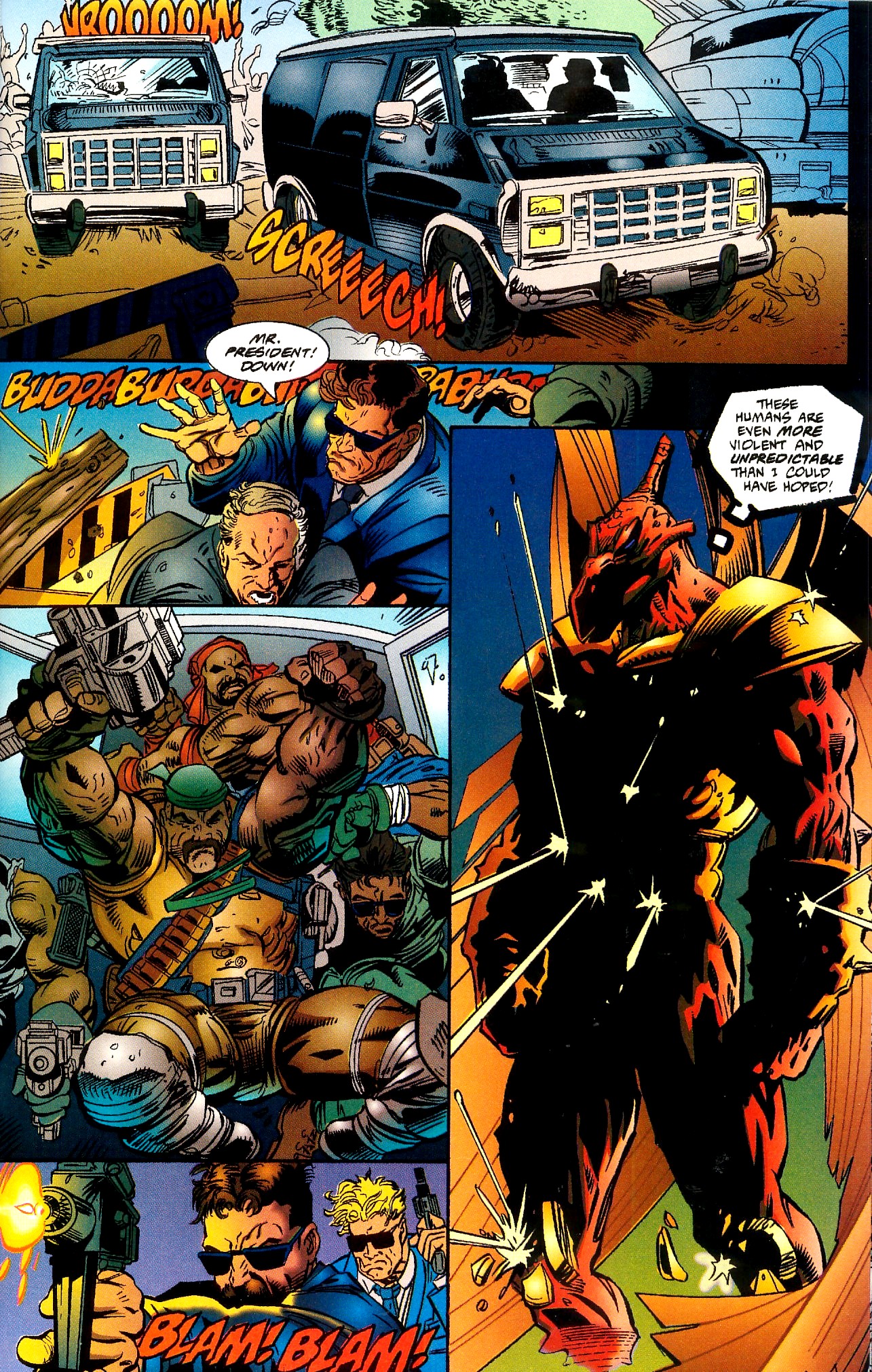 Read online Leonard Nimoy's Primortals (1995) comic -  Issue #7 - 23