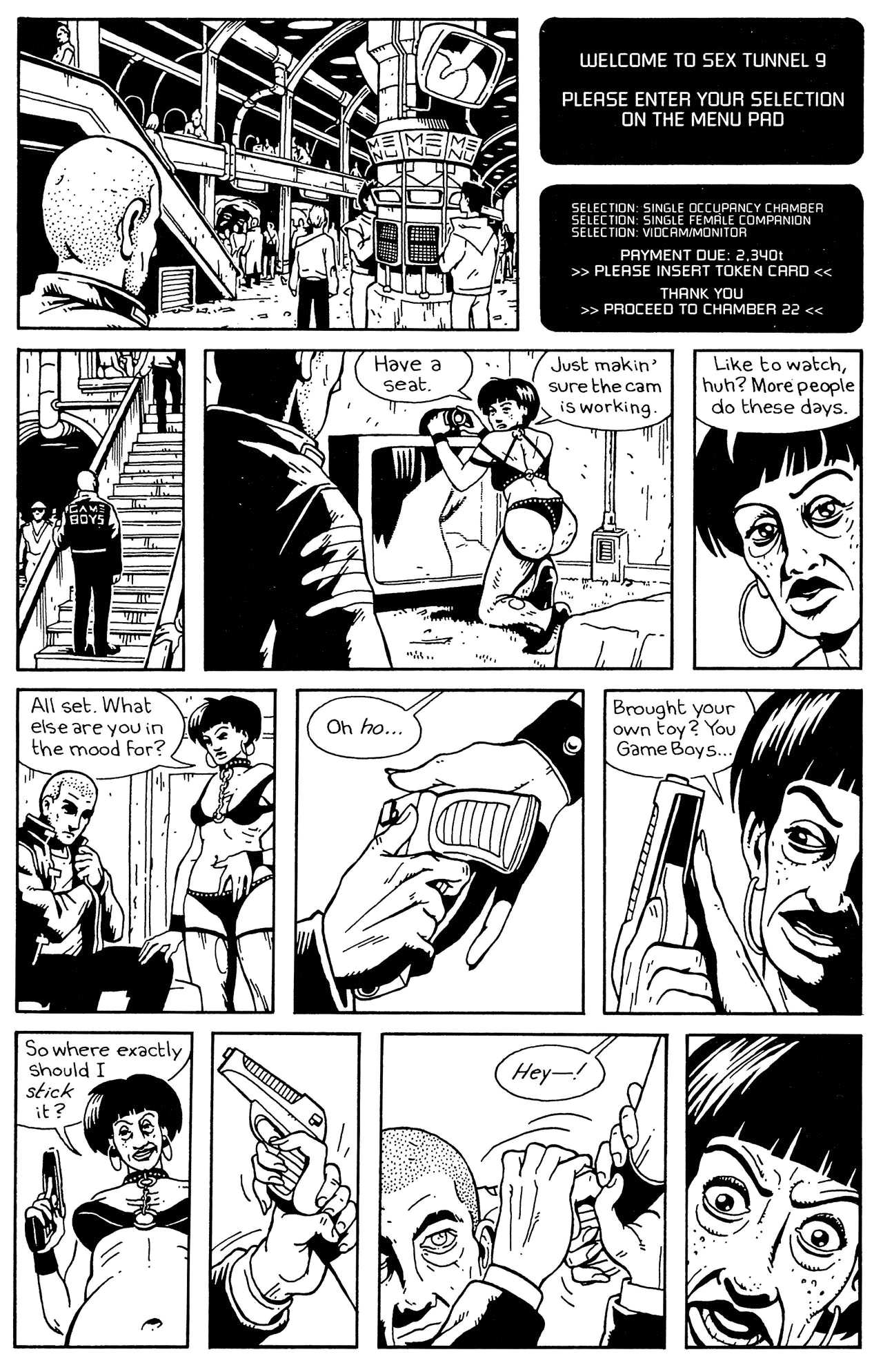 Read online Andrew Vachss' Underground comic -  Issue #3 - 10