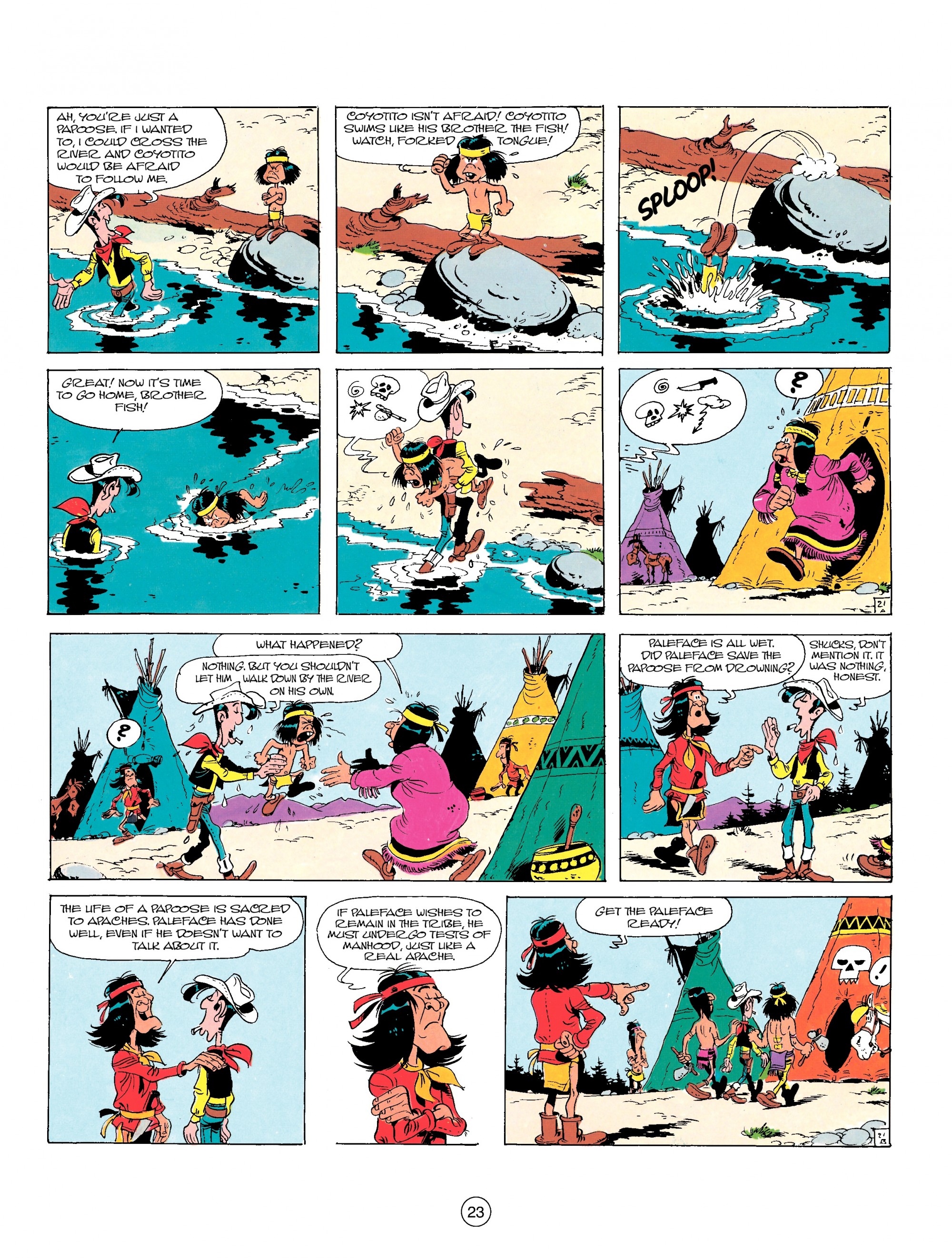 Read online A Lucky Luke Adventure comic -  Issue #17 - 23