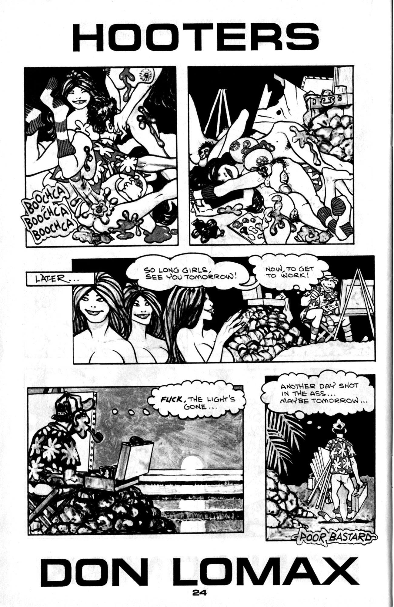 Read online Hooters comic -  Issue #1 - 25