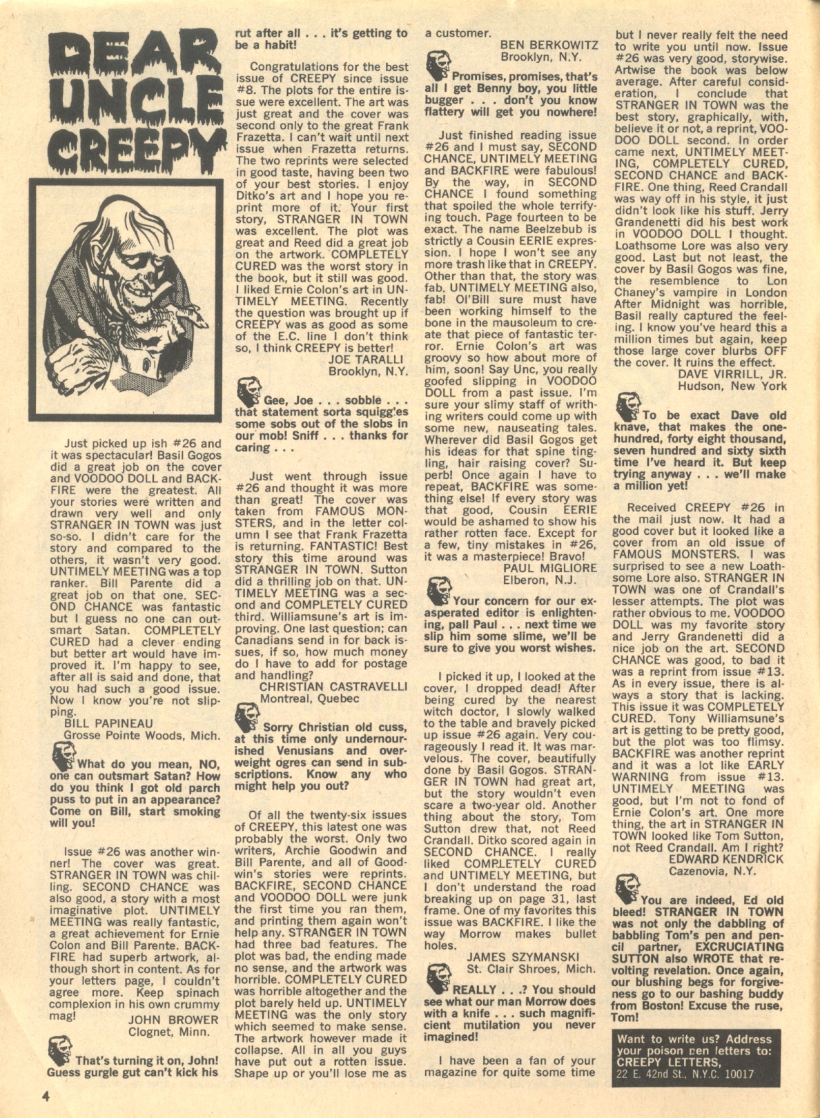 Creepy (1964) Issue #28 #28 - English 4