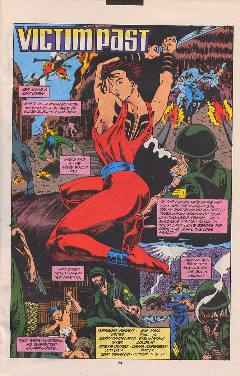 Read online Silver Sable and the Wild Pack comic -  Issue #21 - 19