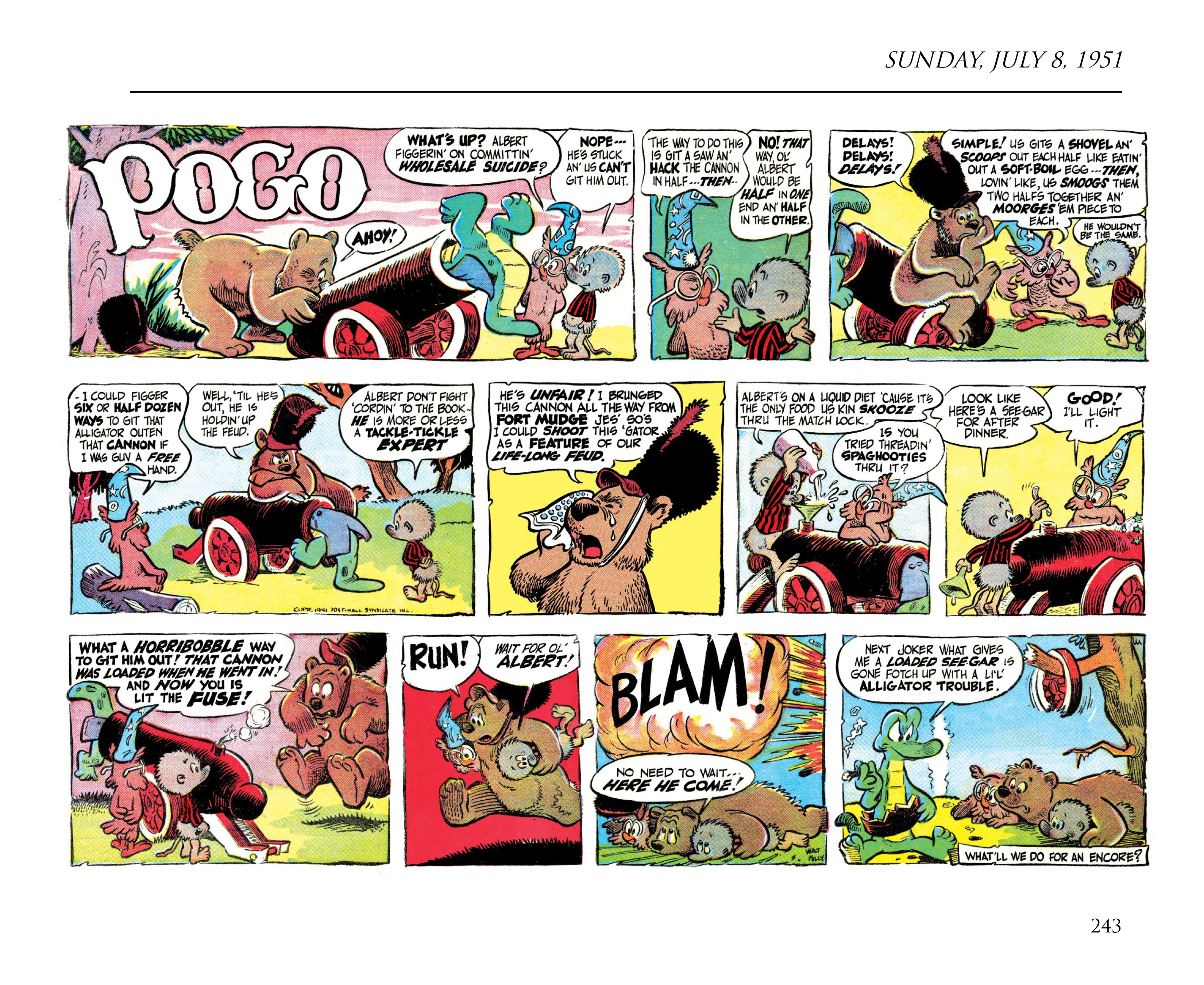 Read online Pogo by Walt Kelly: The Complete Syndicated Comic Strips comic -  Issue # TPB 2 (Part 3) - 61
