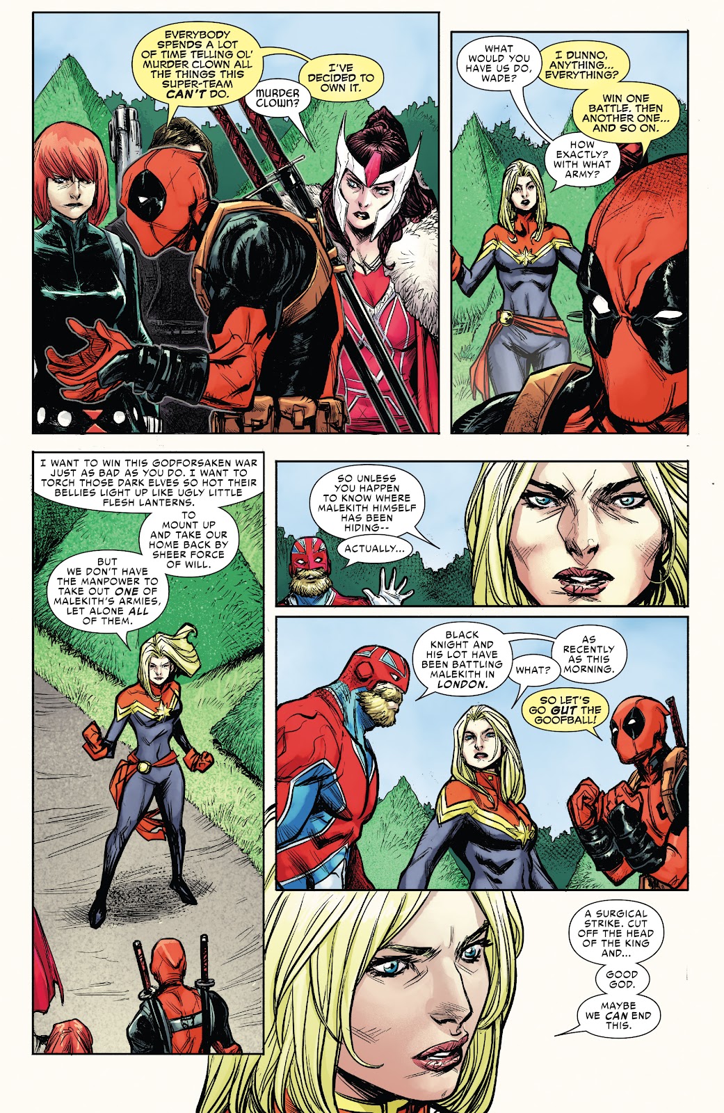 War Of The Realms Strikeforce issue The War Avengers - Page 22