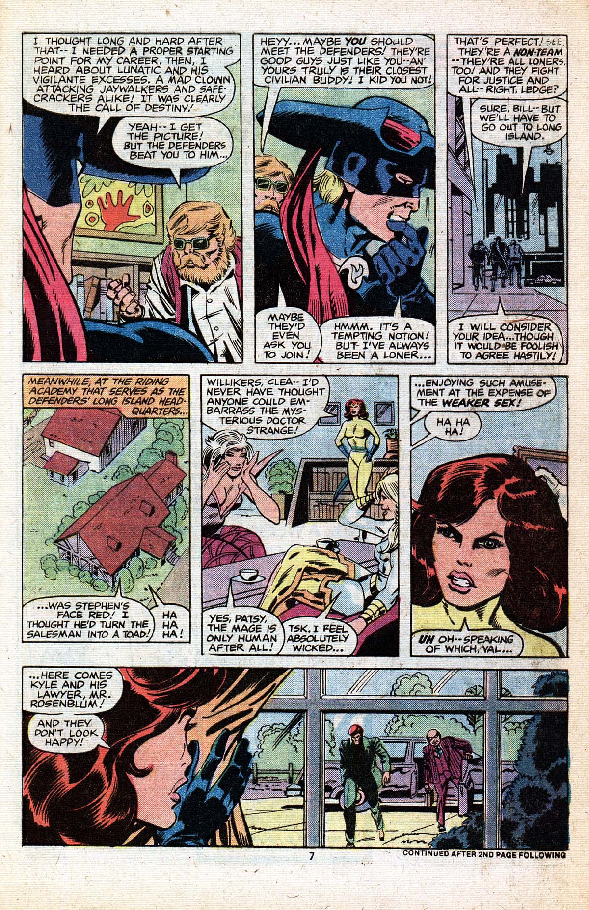 Read online The Defenders (1972) comic -  Issue #74 - 7
