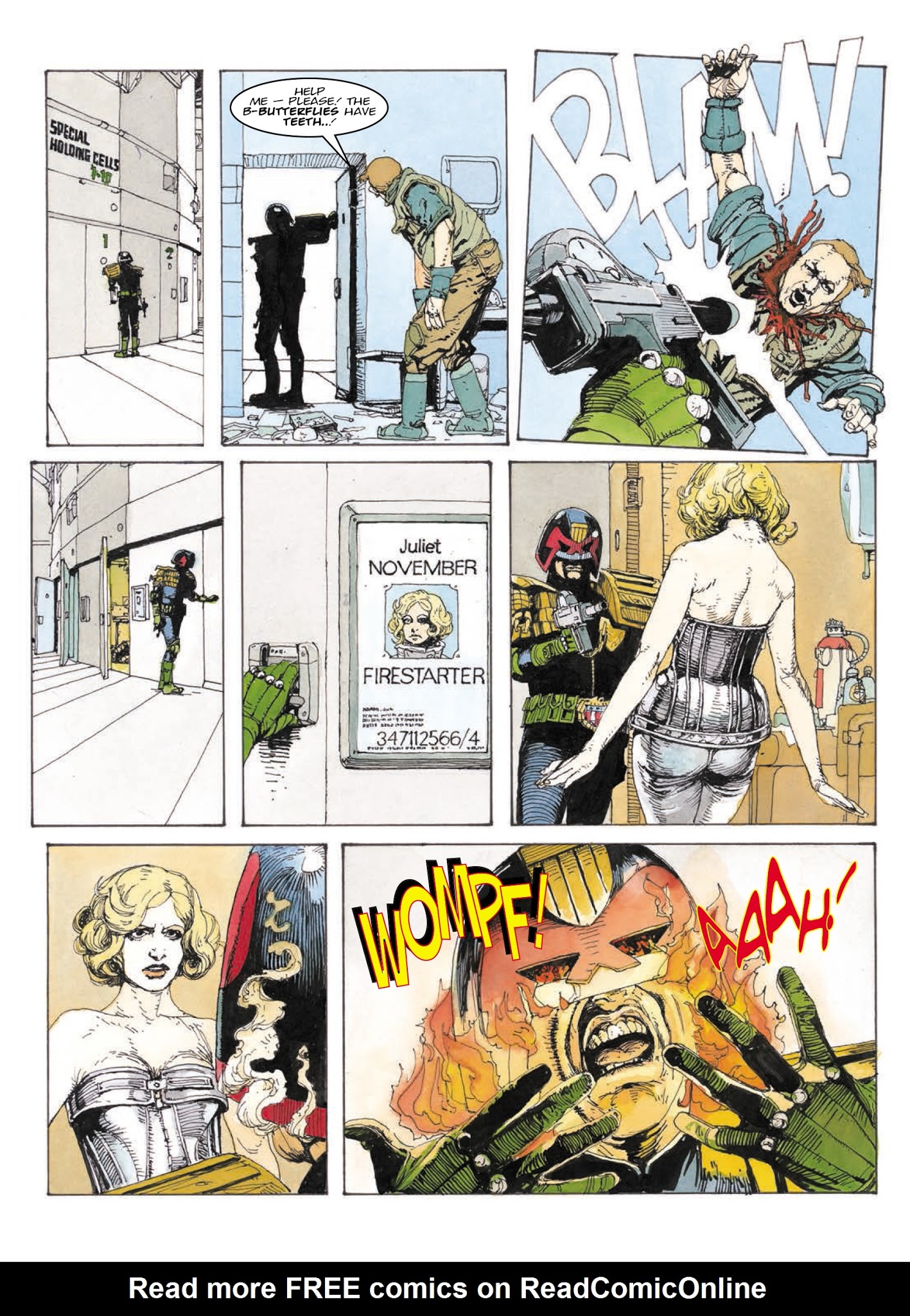 Read online Judge Anderson: The Psi Files comic -  Issue # TPB 4 - 204