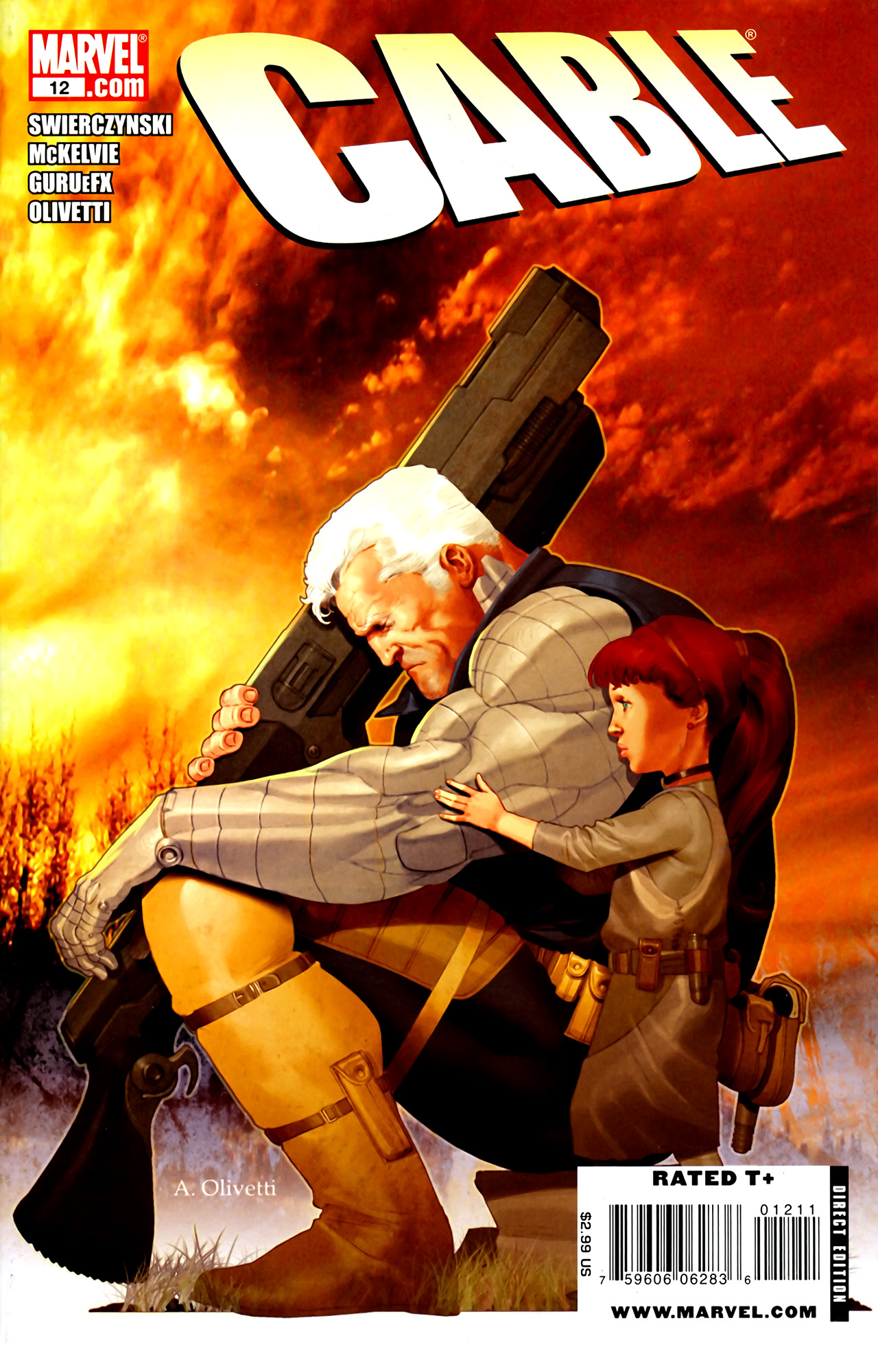 Read online Cable (2008) comic -  Issue #12 - 1