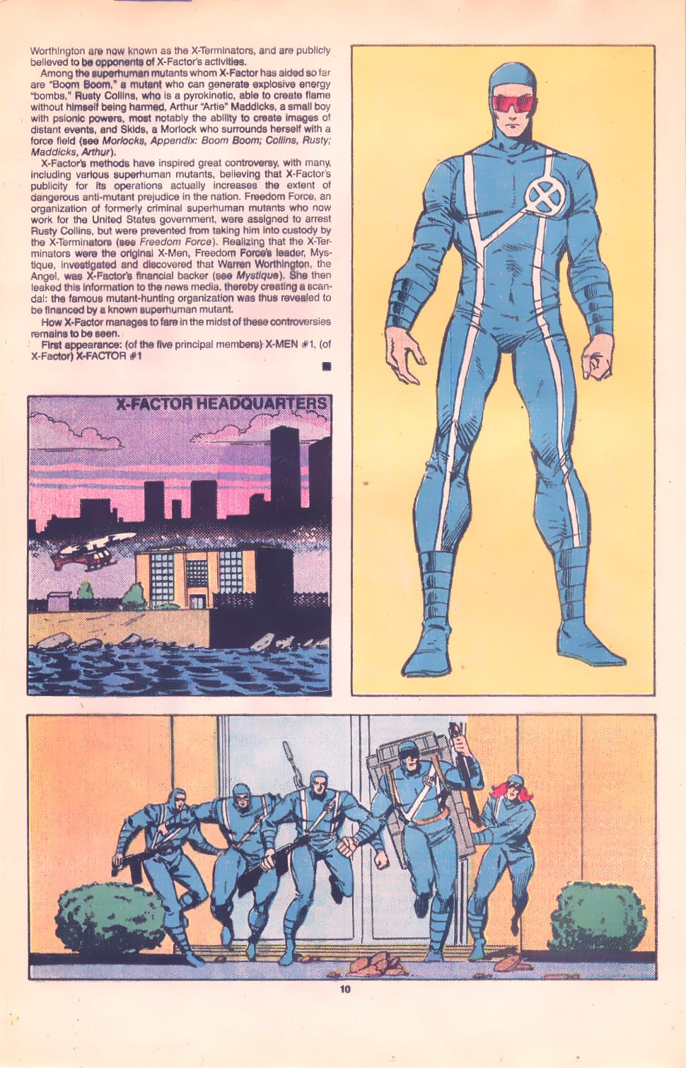 Read online The Official Handbook of the Marvel Universe Deluxe Edition comic -  Issue #15 - 12