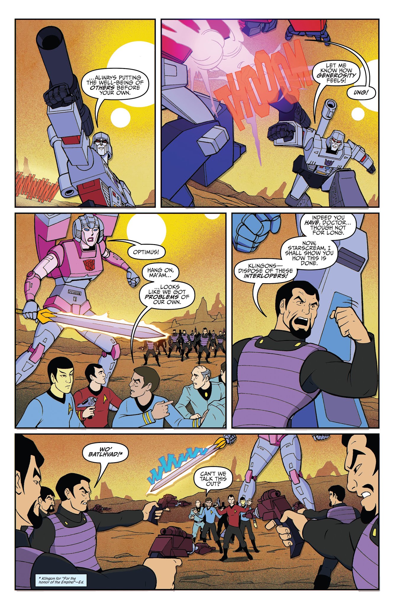 Read online Star Trek vs. Transformers comic -  Issue #3 - 18