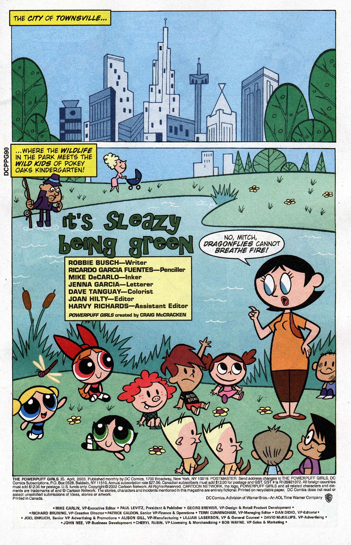 Read online The Powerpuff Girls comic -  Issue #35 - 2
