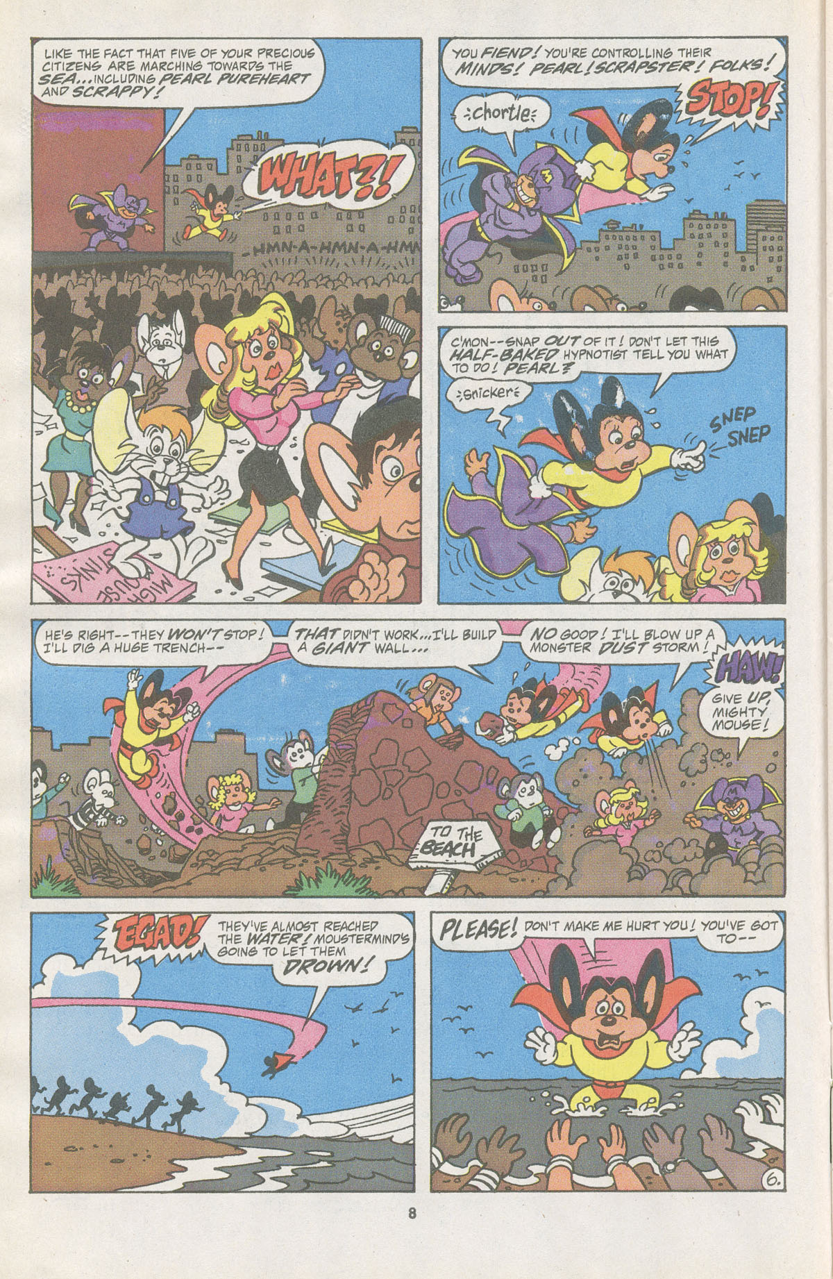 Read online Mighty Mouse comic -  Issue #9 - 10