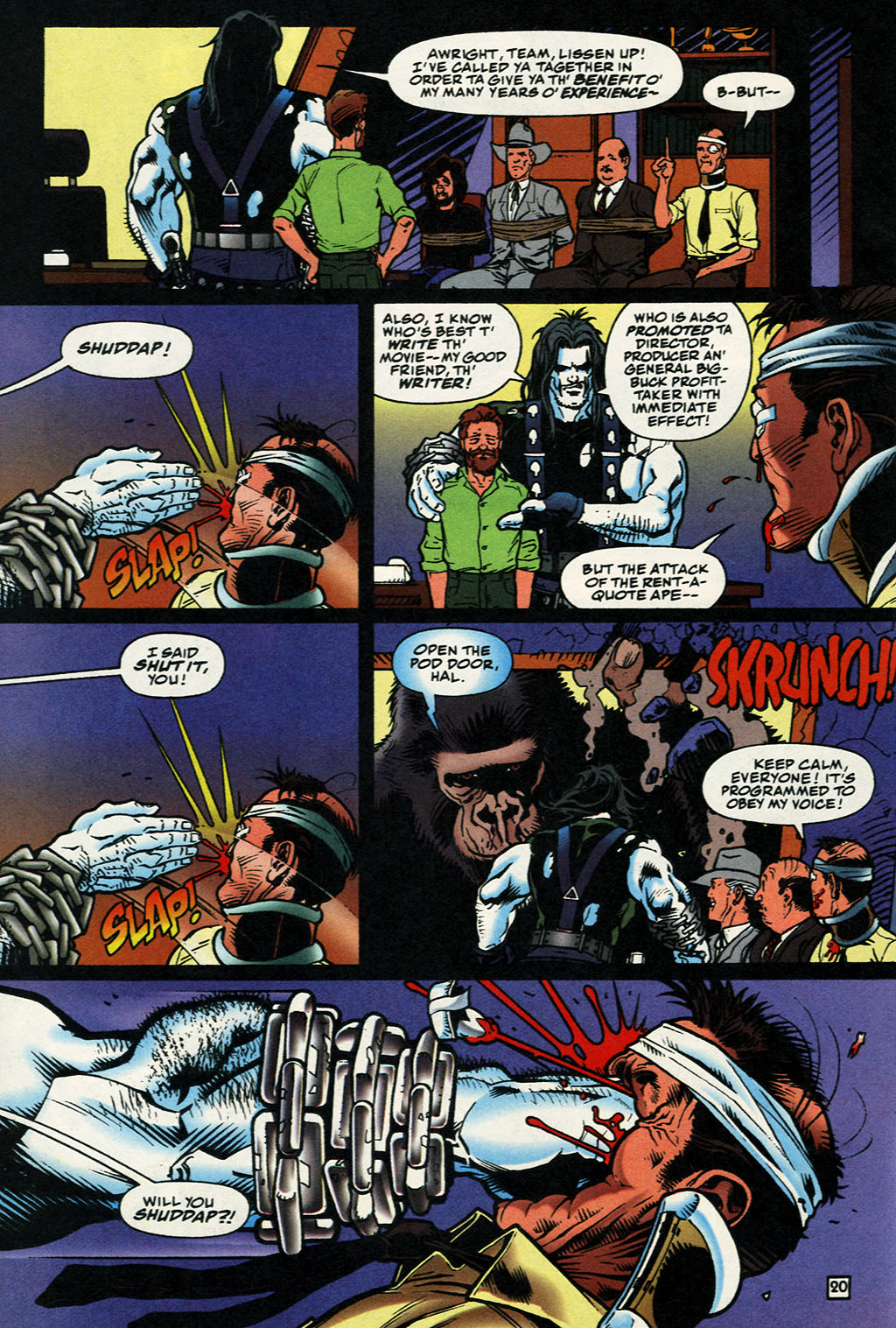 Read online Lobo Goes to Hollywood comic -  Issue # Full - 21