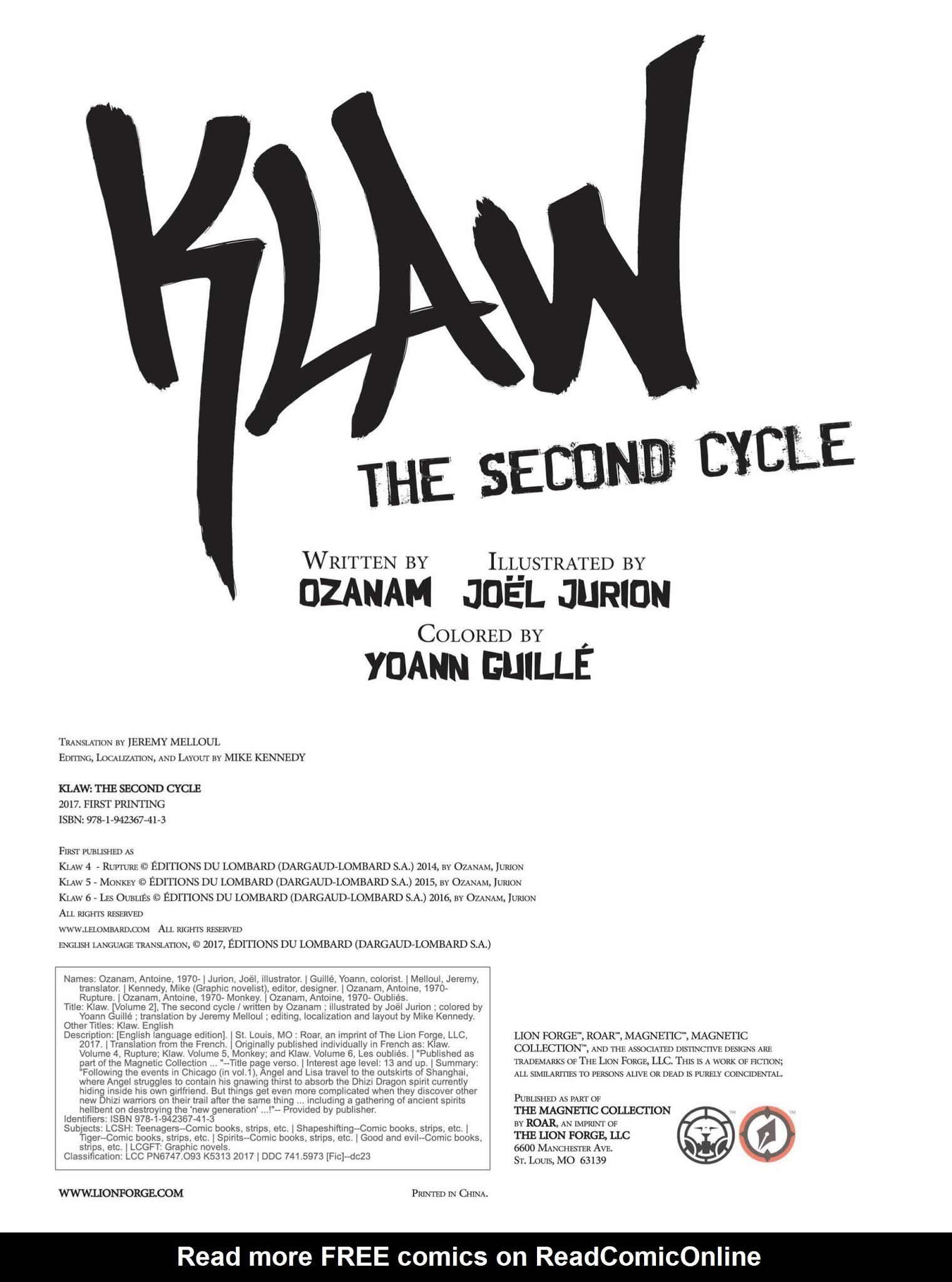 Read online Klaw comic -  Issue # TPB 2 - 3