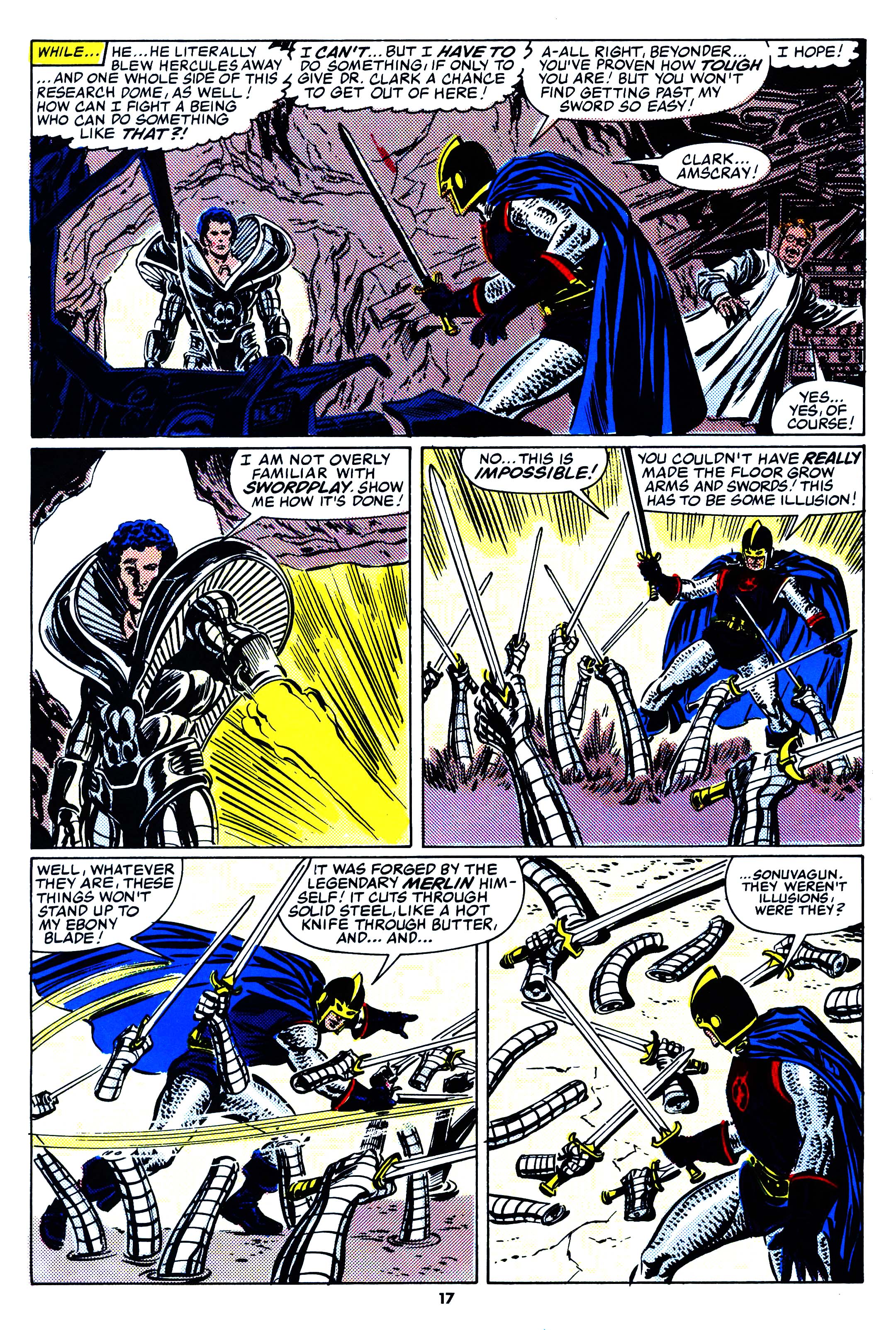 Read online Secret Wars (1985) comic -  Issue #59 - 17