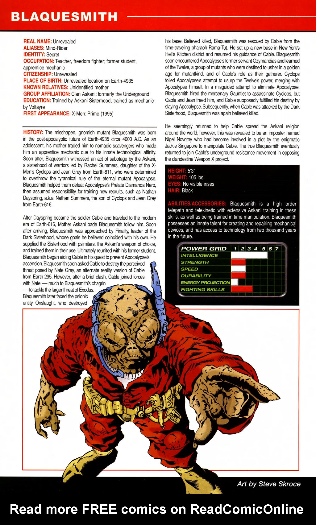 Read online All-New Official Handbook of the Marvel Universe A to Z comic -  Issue #2 - 12
