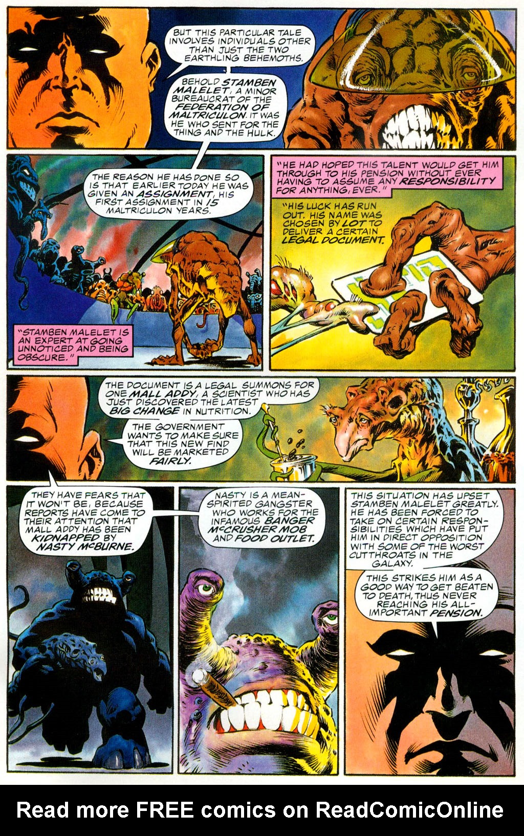 Read online Marvel Graphic Novel comic -  Issue #29 - Hulk & Thing - The Big Change - 16