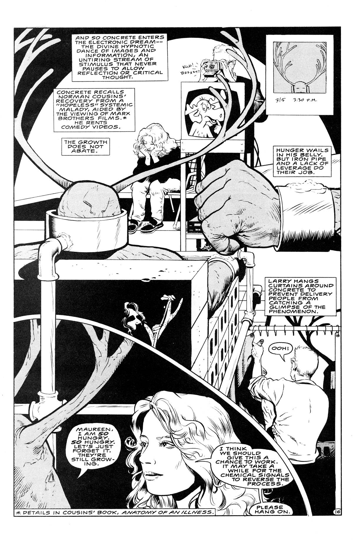 Read online Concrete comic -  Issue #7 - 18