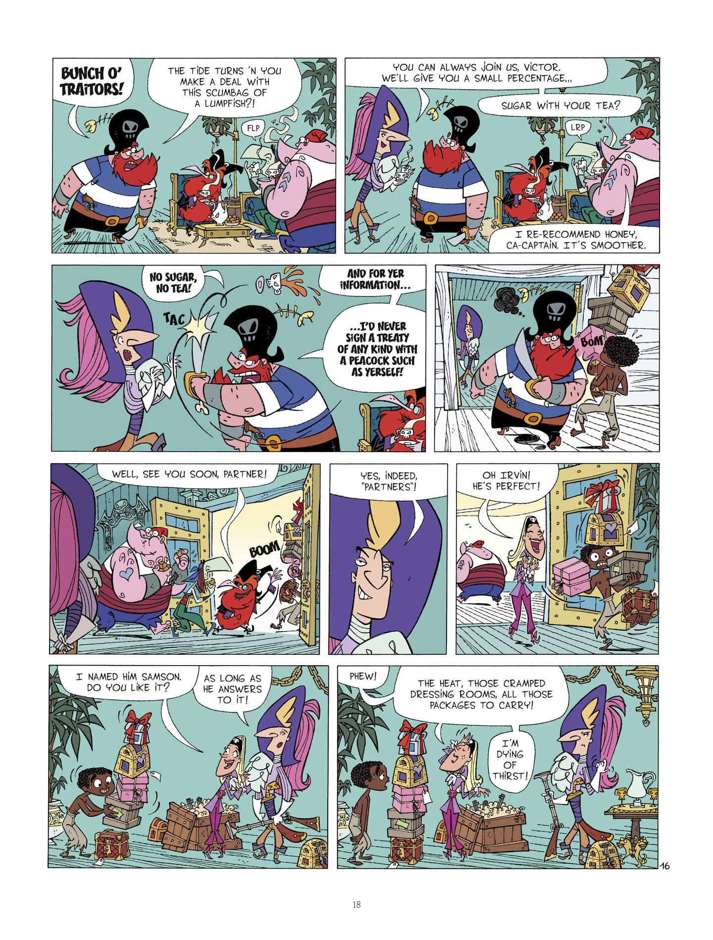Read online Pirate Family comic -  Issue #1 - 18