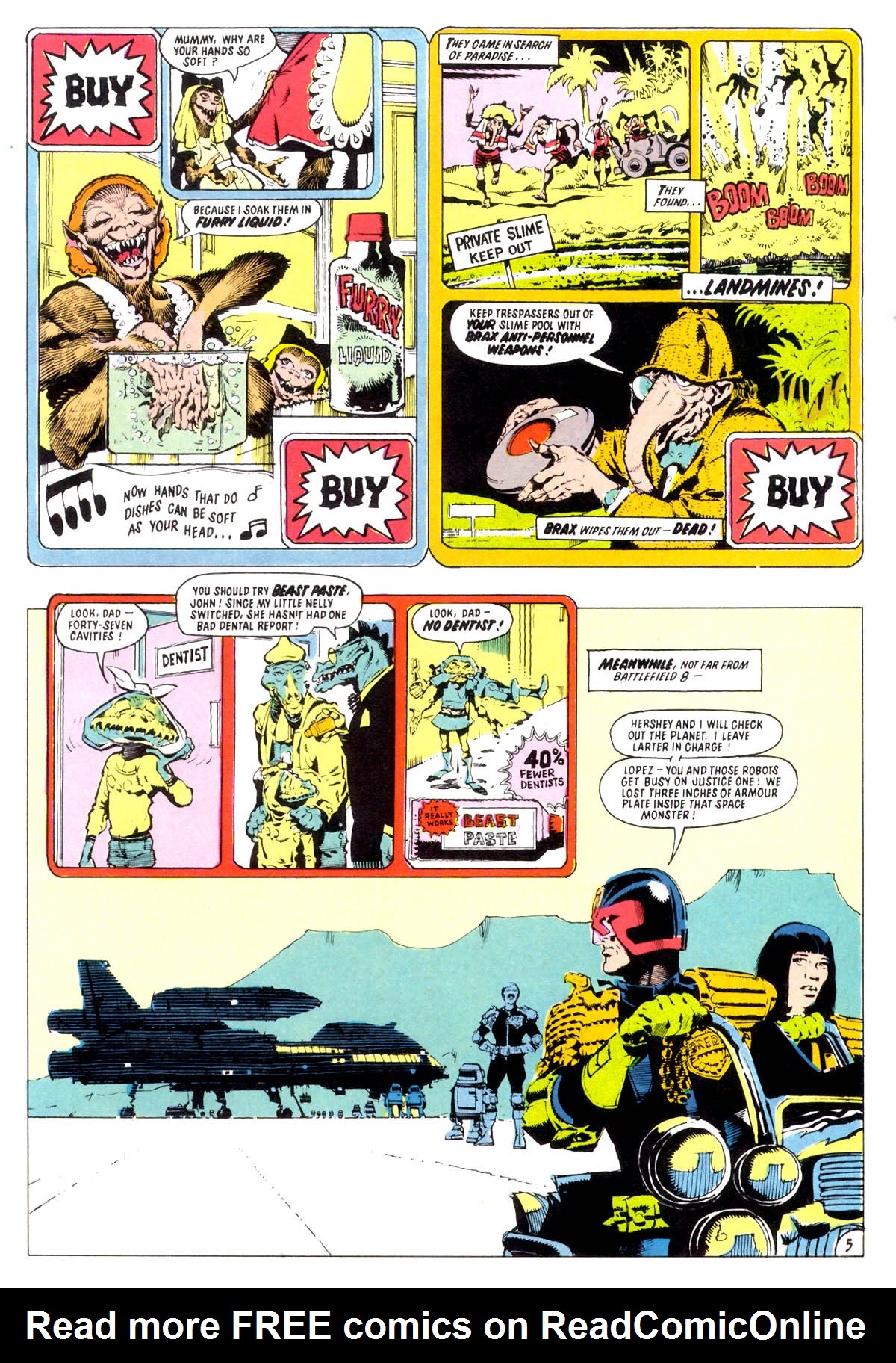 Read online Judge Dredd: The Judge Child Quest comic -  Issue # _TPB - 64