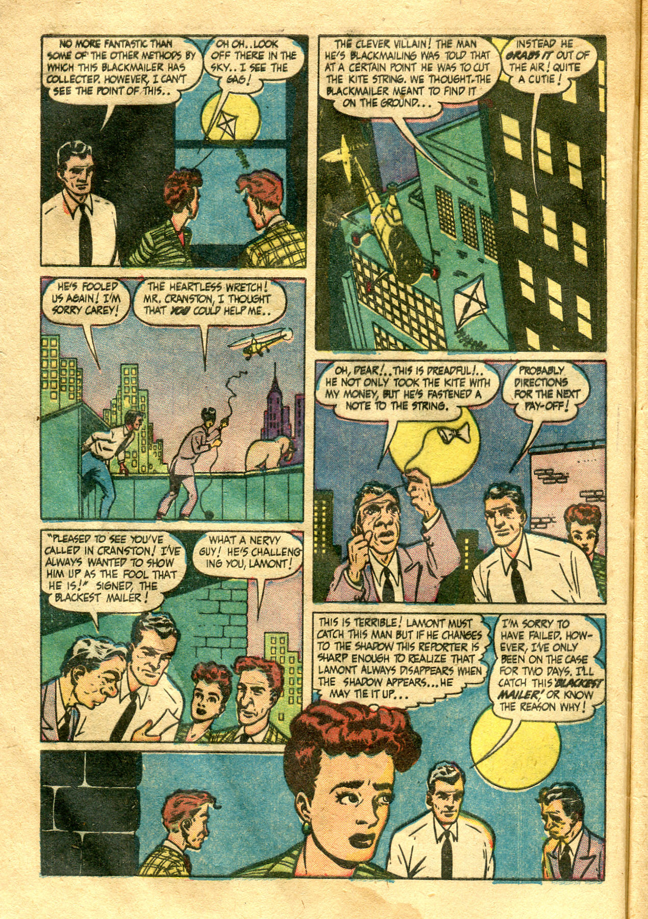 Read online Shadow Comics comic -  Issue #99 - 8
