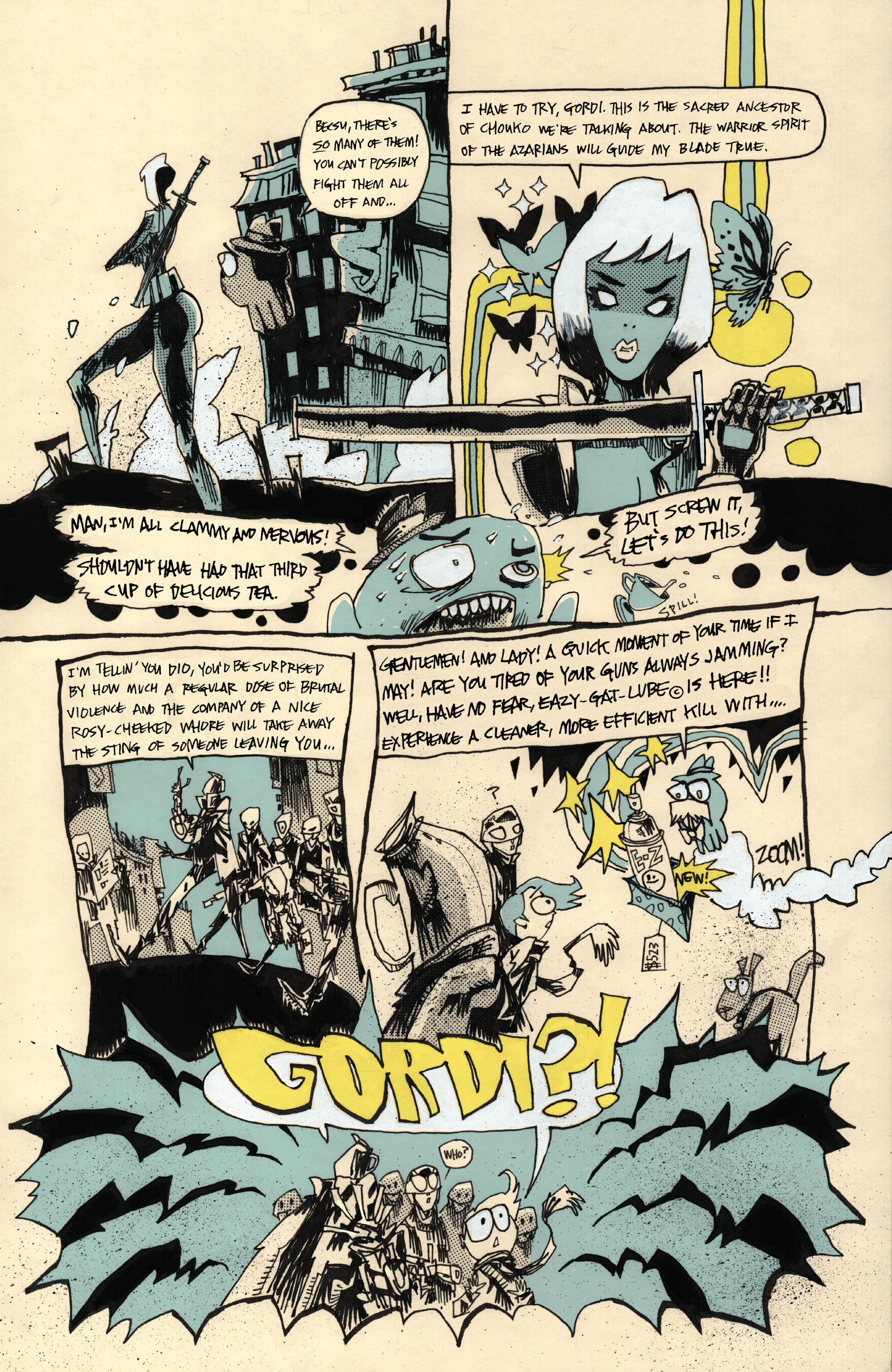 Read online Grrl Scouts: Stone Ghost comic -  Issue #5 - 8